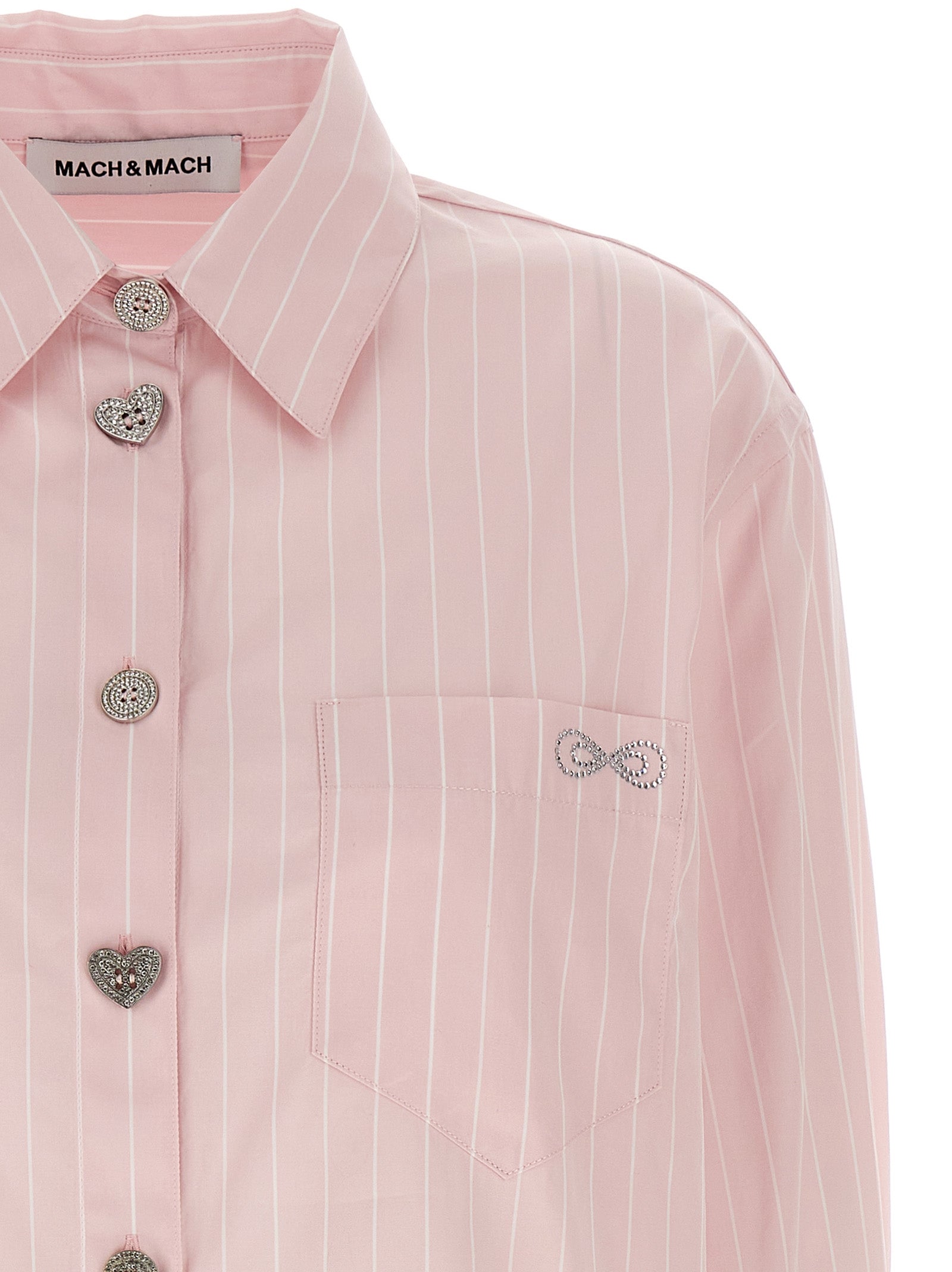 Mach & Mach Jewel Striped Shirt