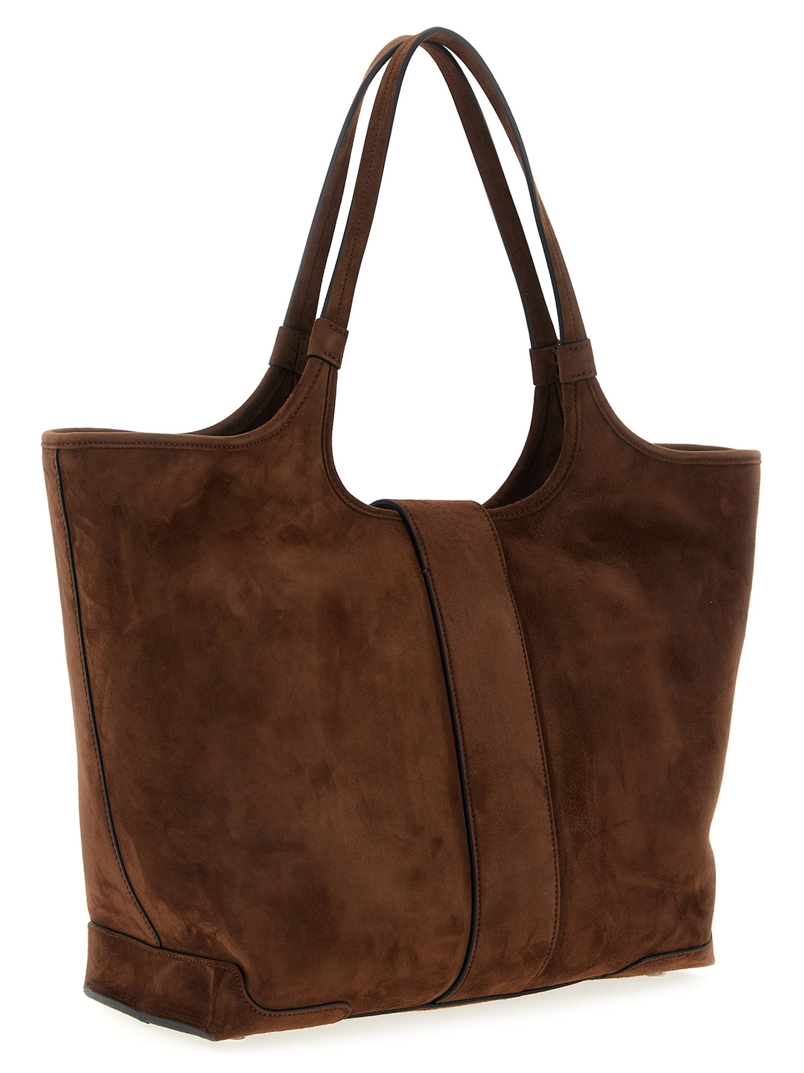 Roger Vivier Medium 'Viv' Choc' Shopping Bag