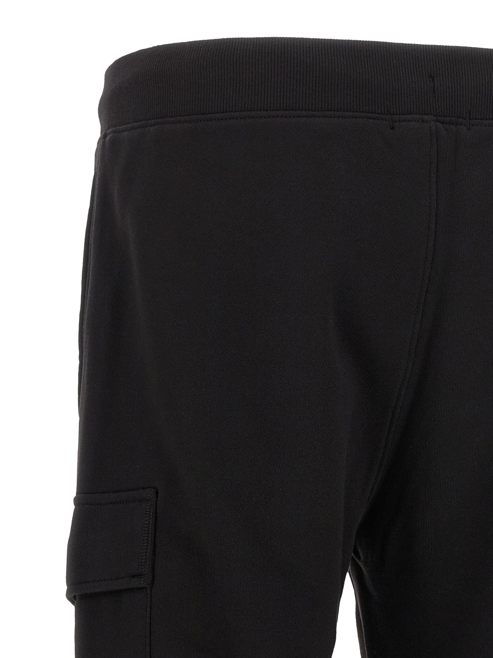 C.P. Company 'Diagonal Raised Fleece' Pants With Lens Detail