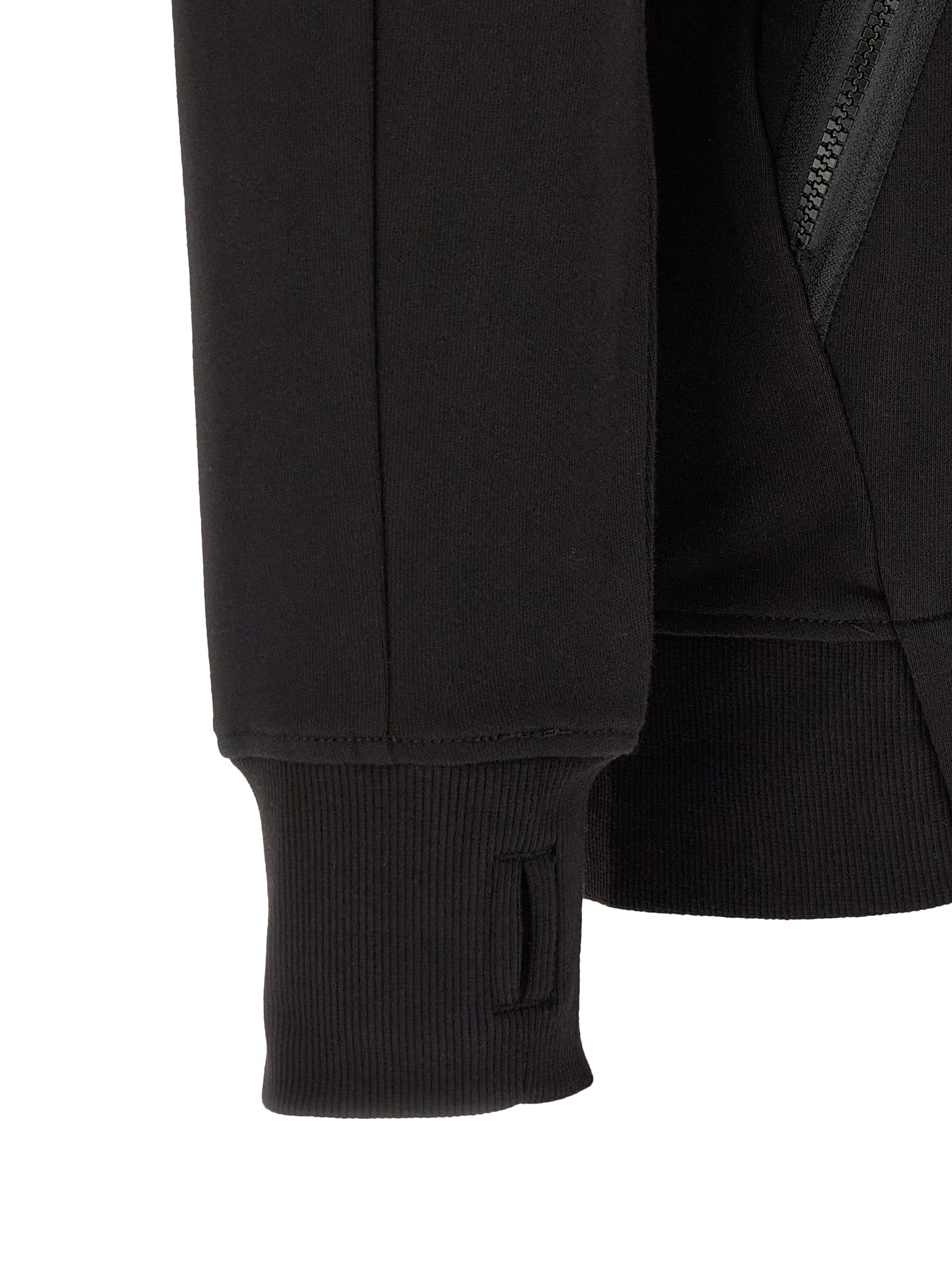 C.P. Company 'Diagonal Raised Fleece' Sweatshirt With Lens Detail