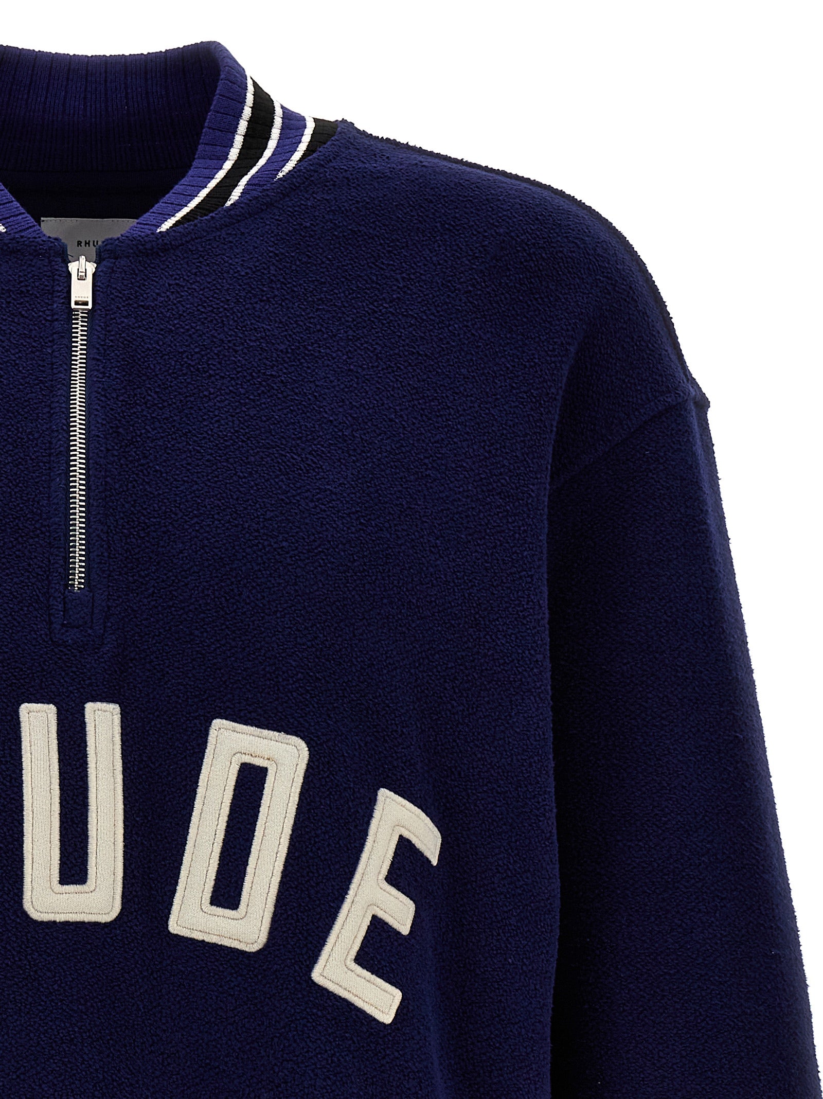 Rhude 'Quarter Zip Varsity' Sweatshirt