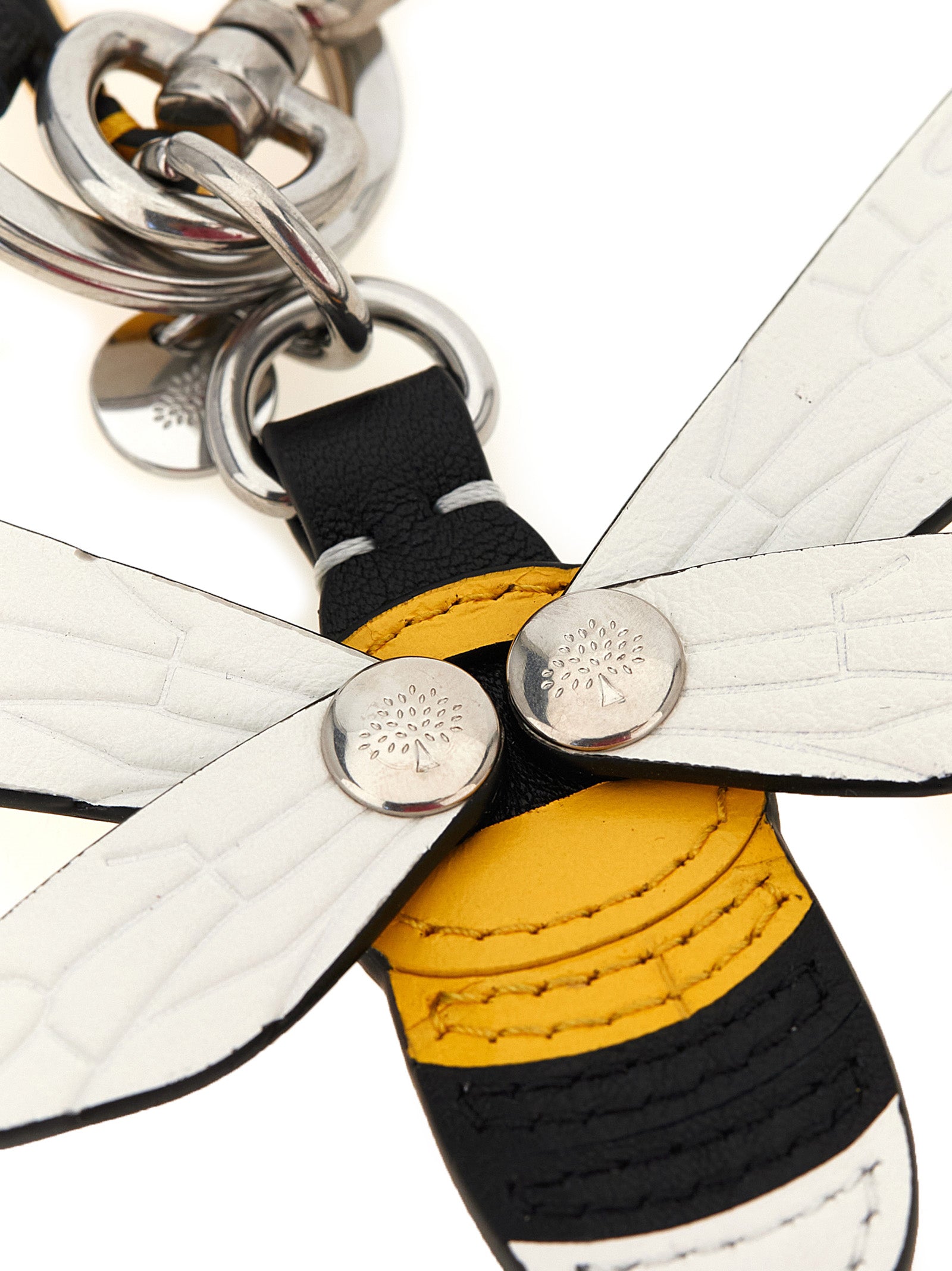 Mulberry 'Bumblebee' Keyring