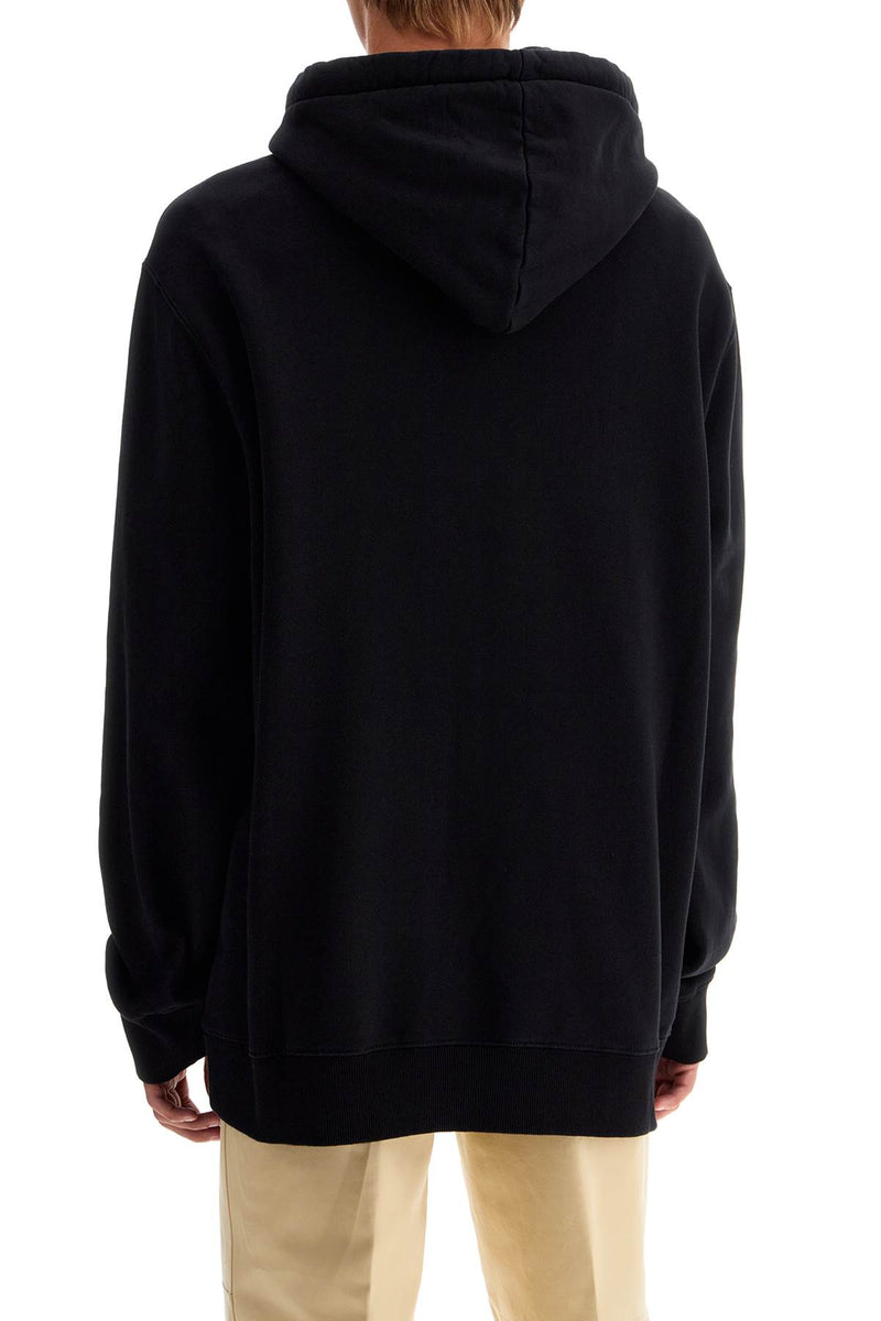 Lanvin Oversized Hoodie With Hood Black