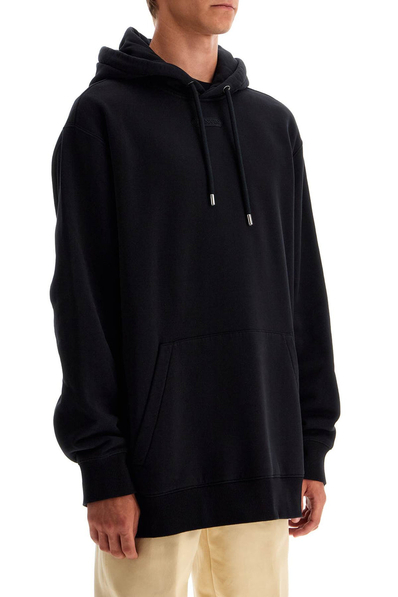 Lanvin Oversized Hoodie With Hood Black