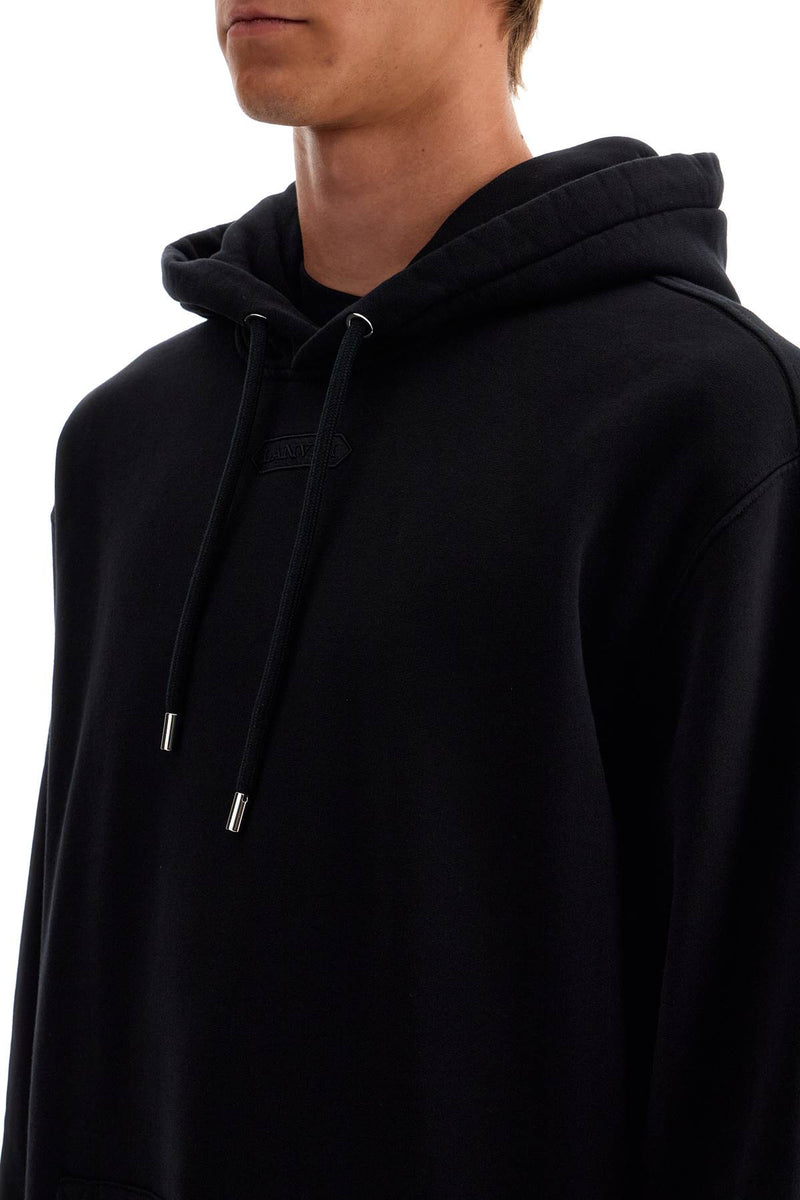 Lanvin Oversized Hoodie With Hood Black