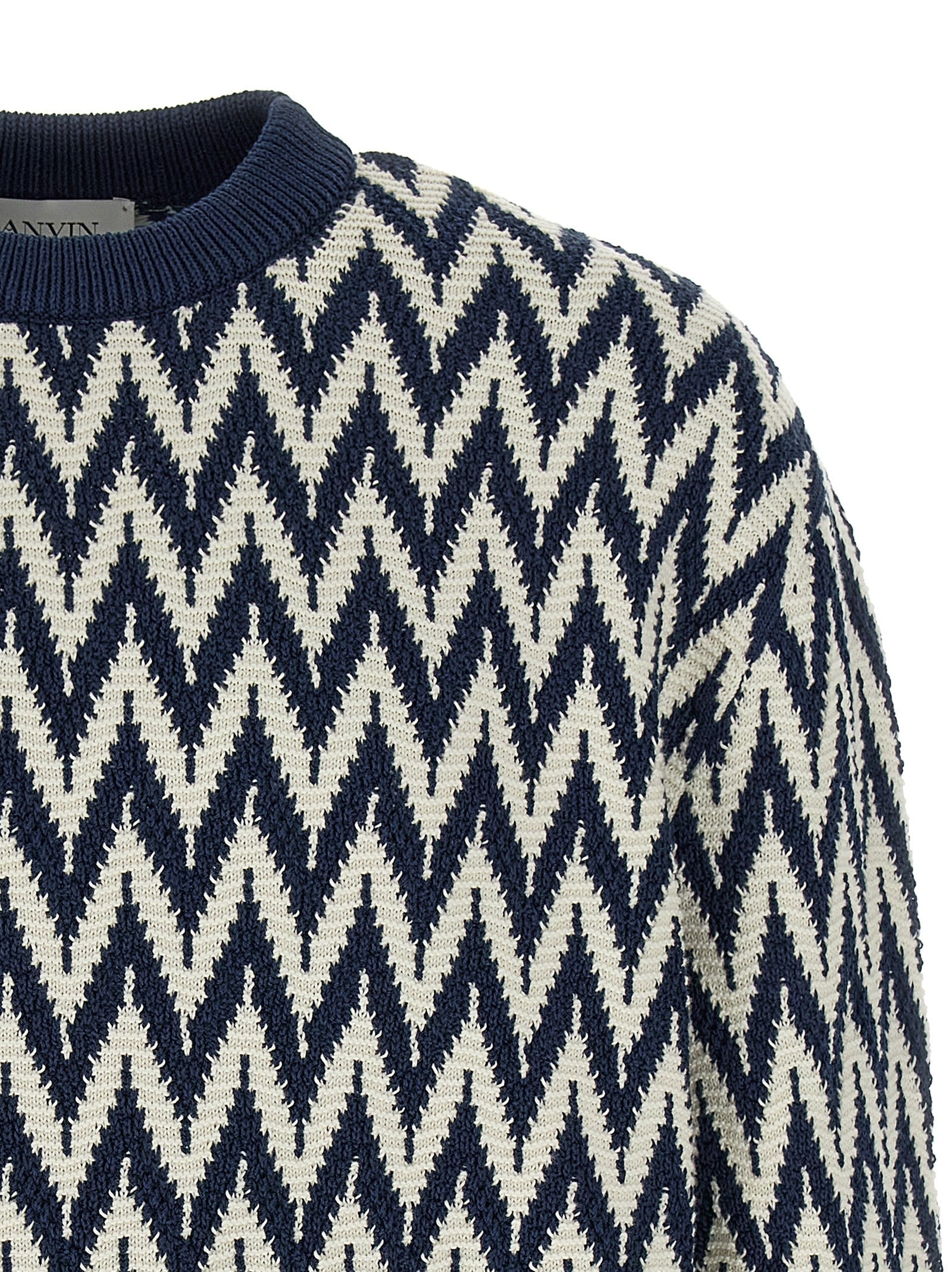 Lanvin Chevron Sweater