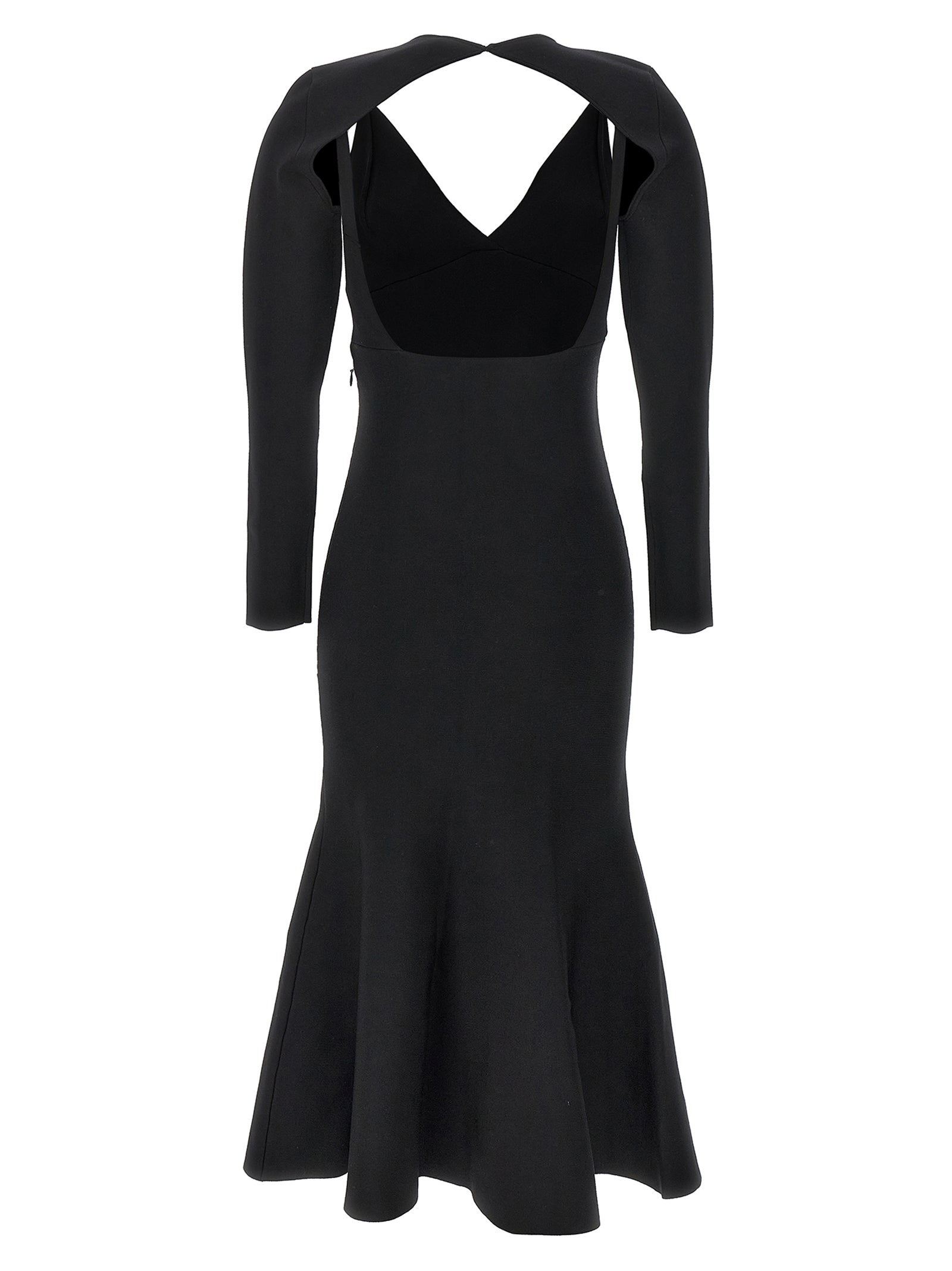 Roland Mouret Stretch Knit Midi Dress