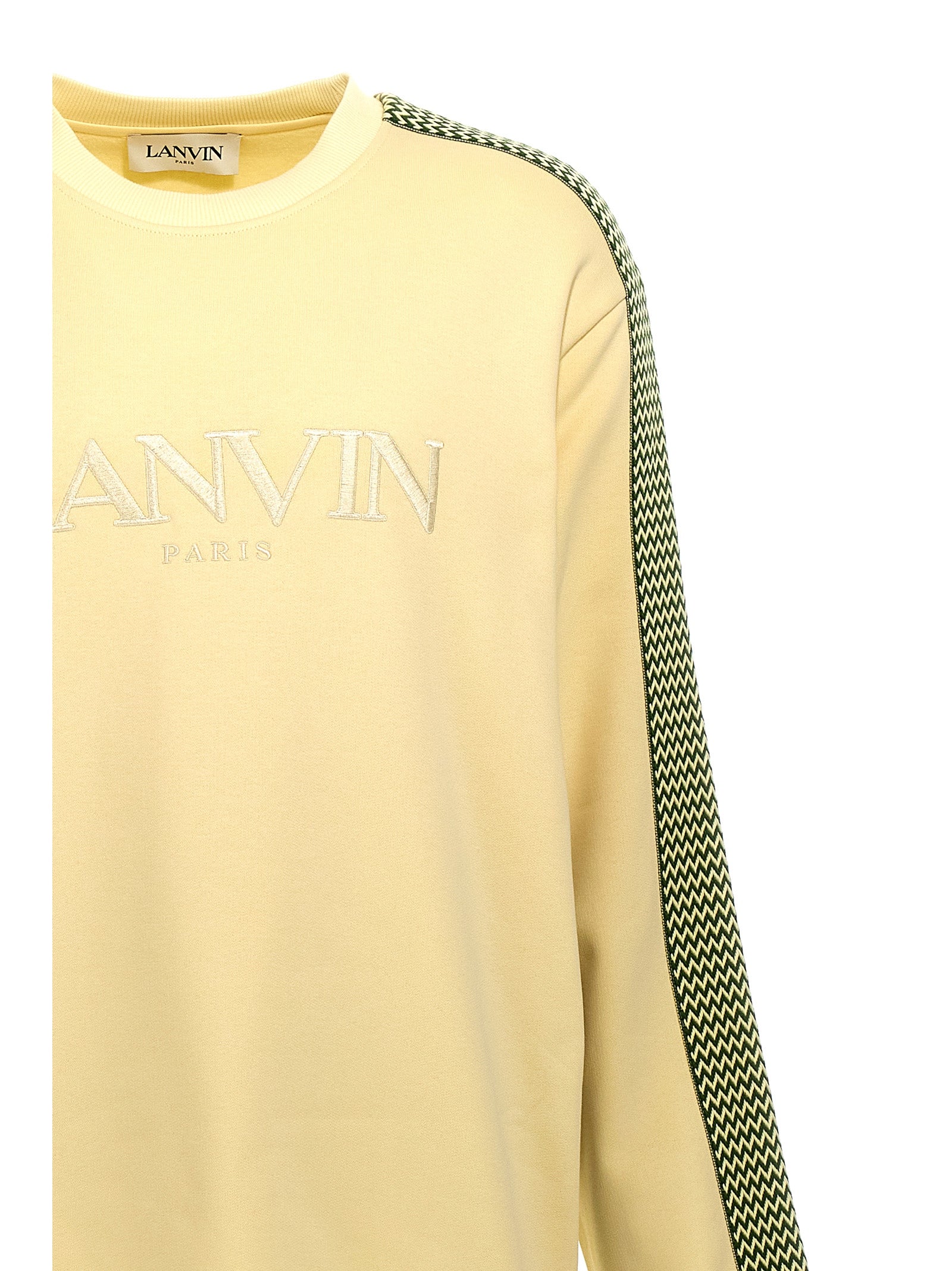 Lanvin 'Brodé Lanvin Side Curb' Sweatshirt