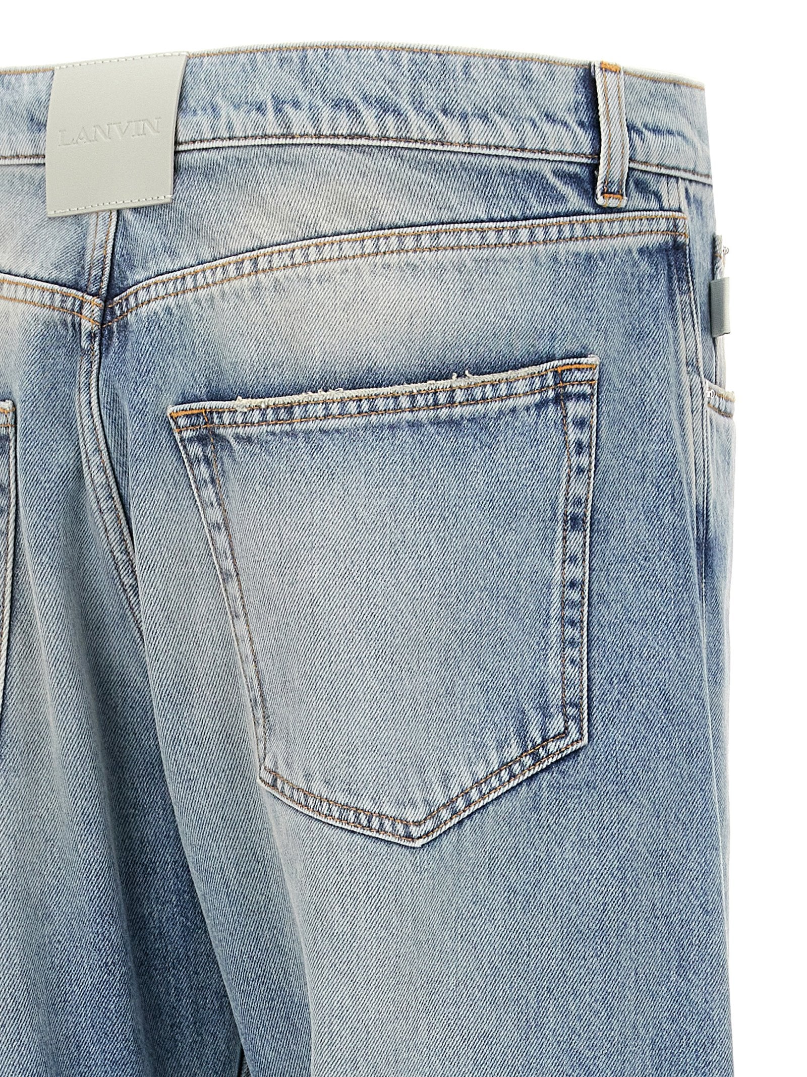 Lanvin 'Twisted Hem' Jeans