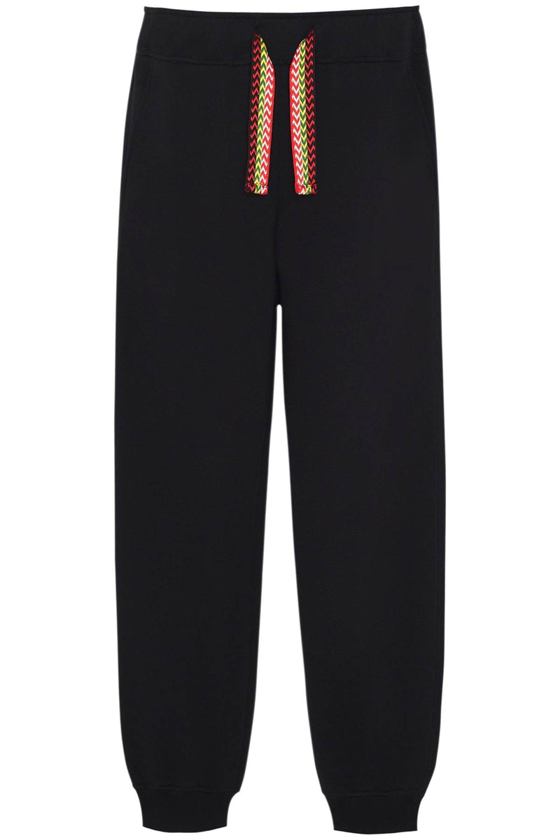 Lanvin 'Curb Lace' Sweatpants Black