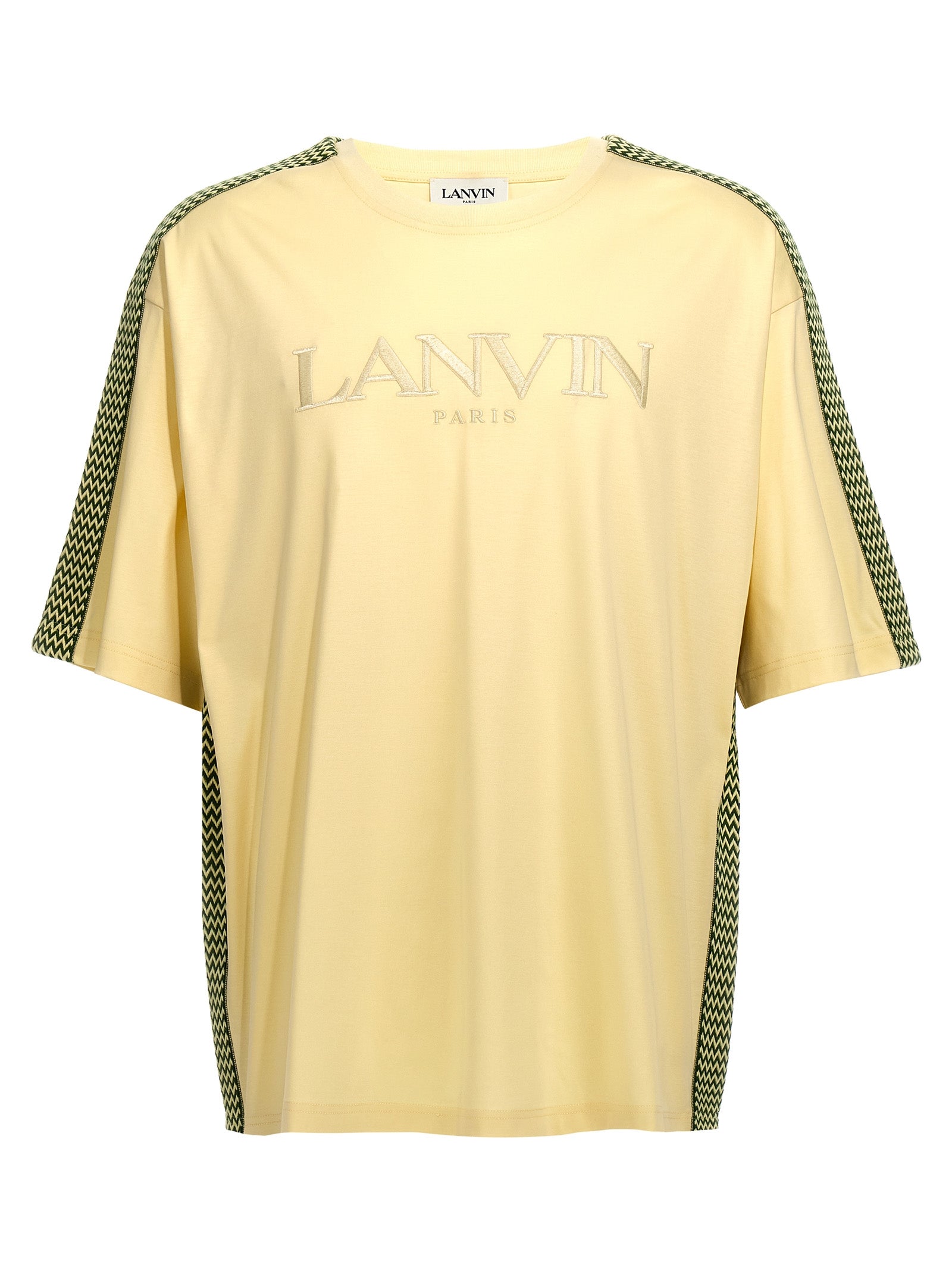 Lanvin 'Brodé Lanvin Side Curb' T-Shirt