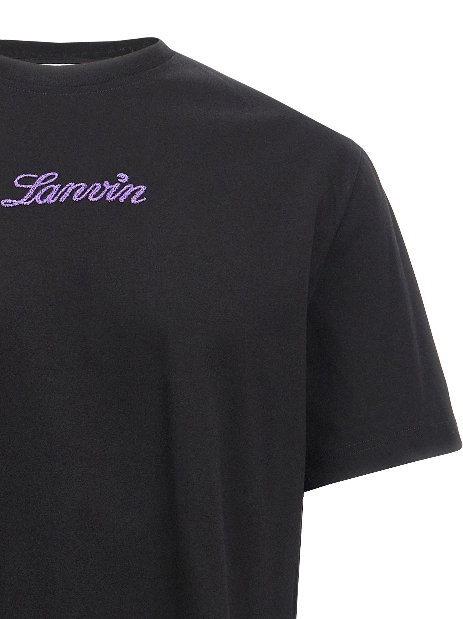 Lanvin Logo Embroidery T-Shirt