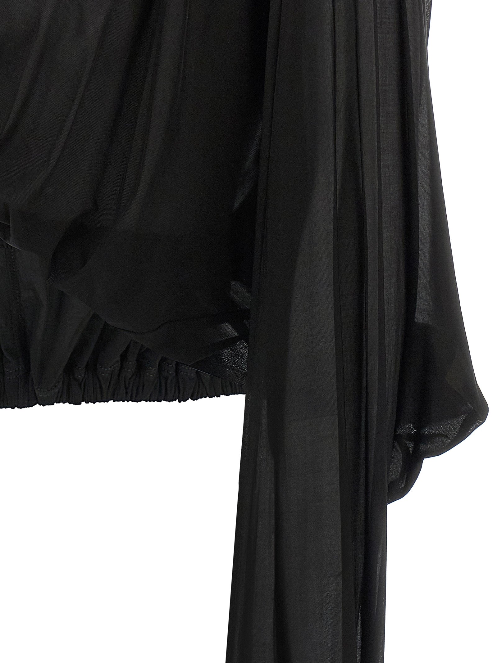 Rick Owens 'Crooped Hooded Tunic' Sweater