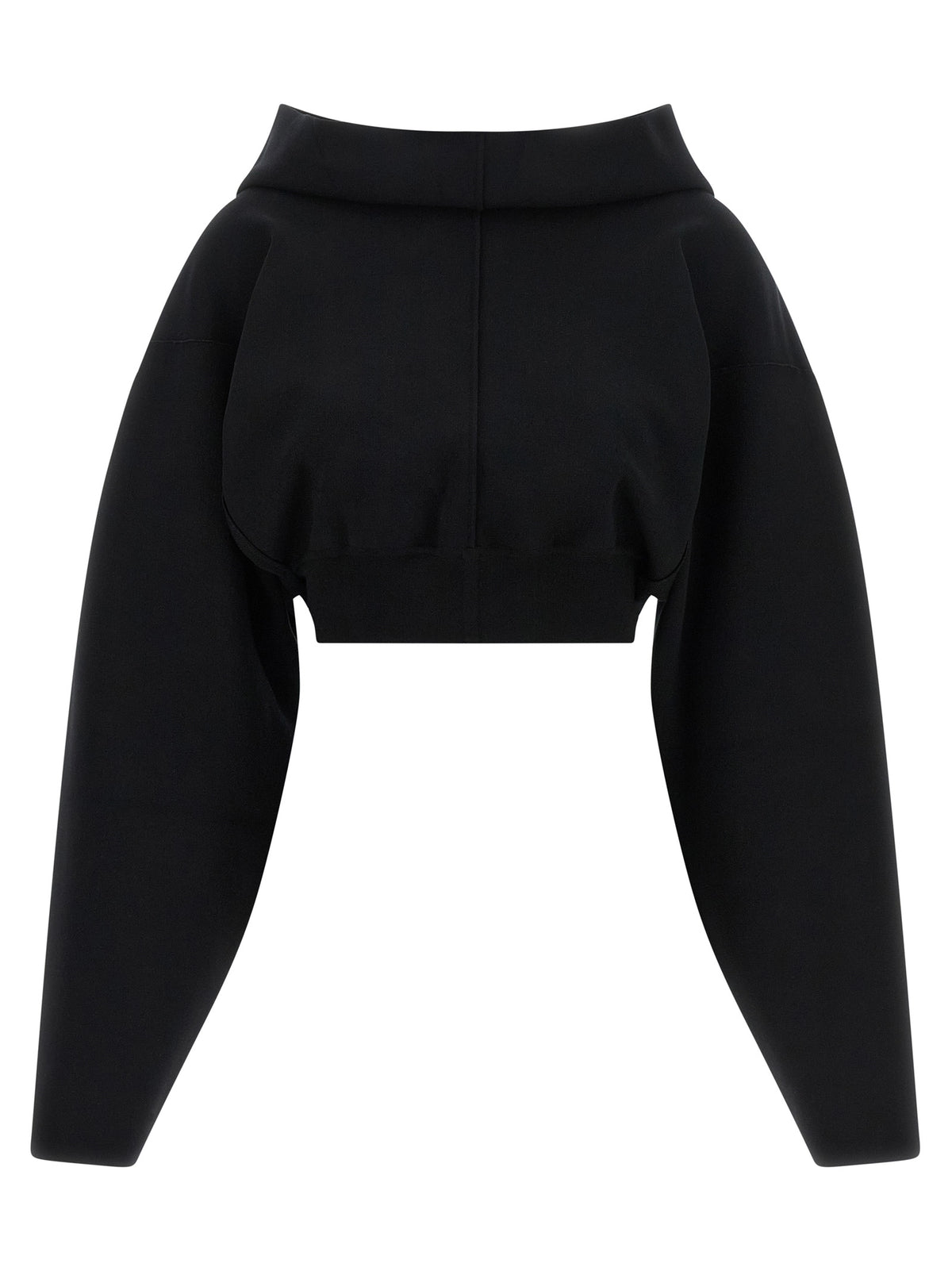 Rick Owens Cropped Hoodie