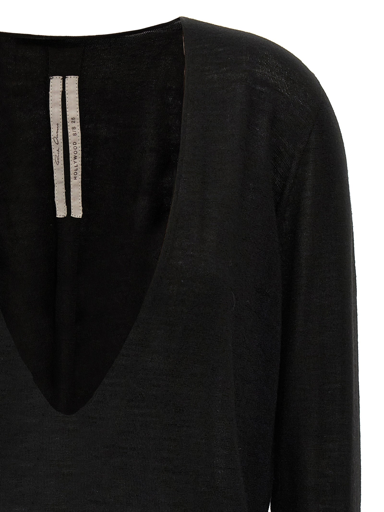 Rick Owens 'Extreme V  Neck' Sweater