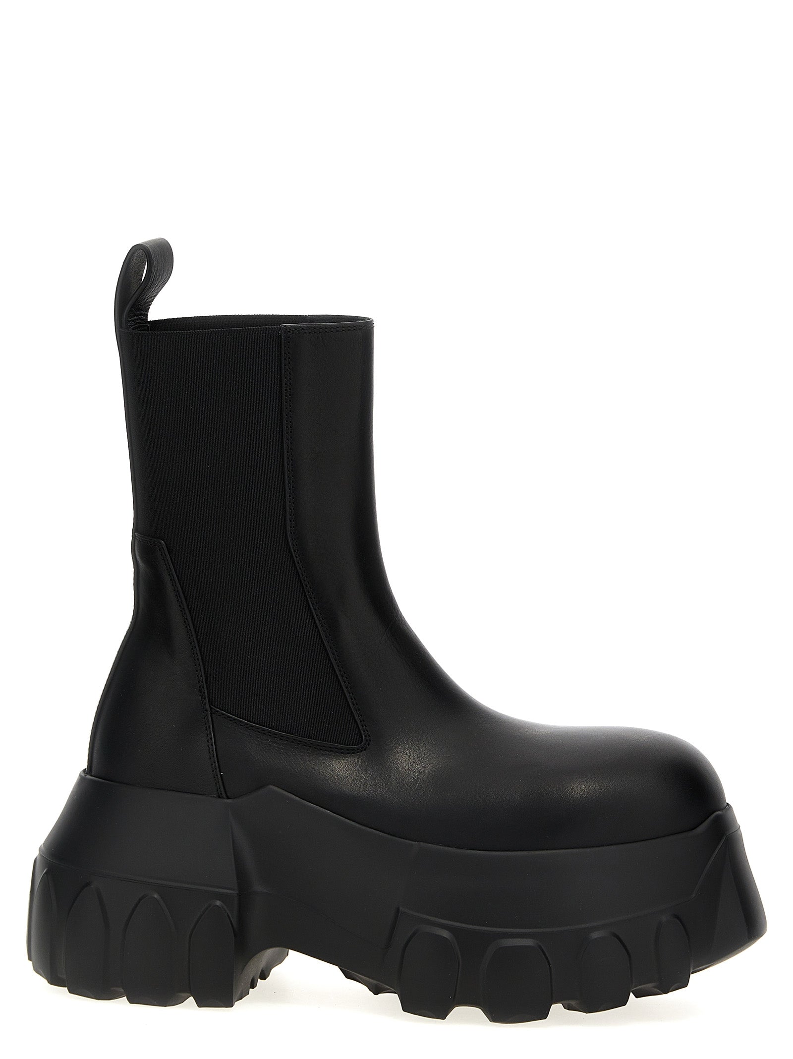 Rick Owens 'Beatle Mega Tractor' Ankle Boots