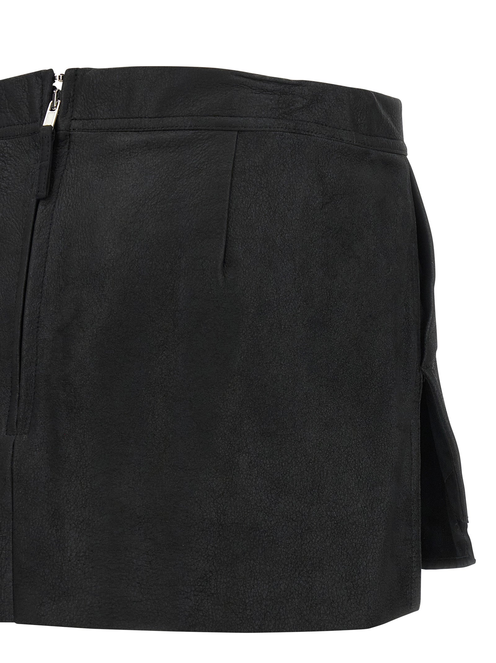 Rick Owens 'Fog Cutdff' Mini Skirt