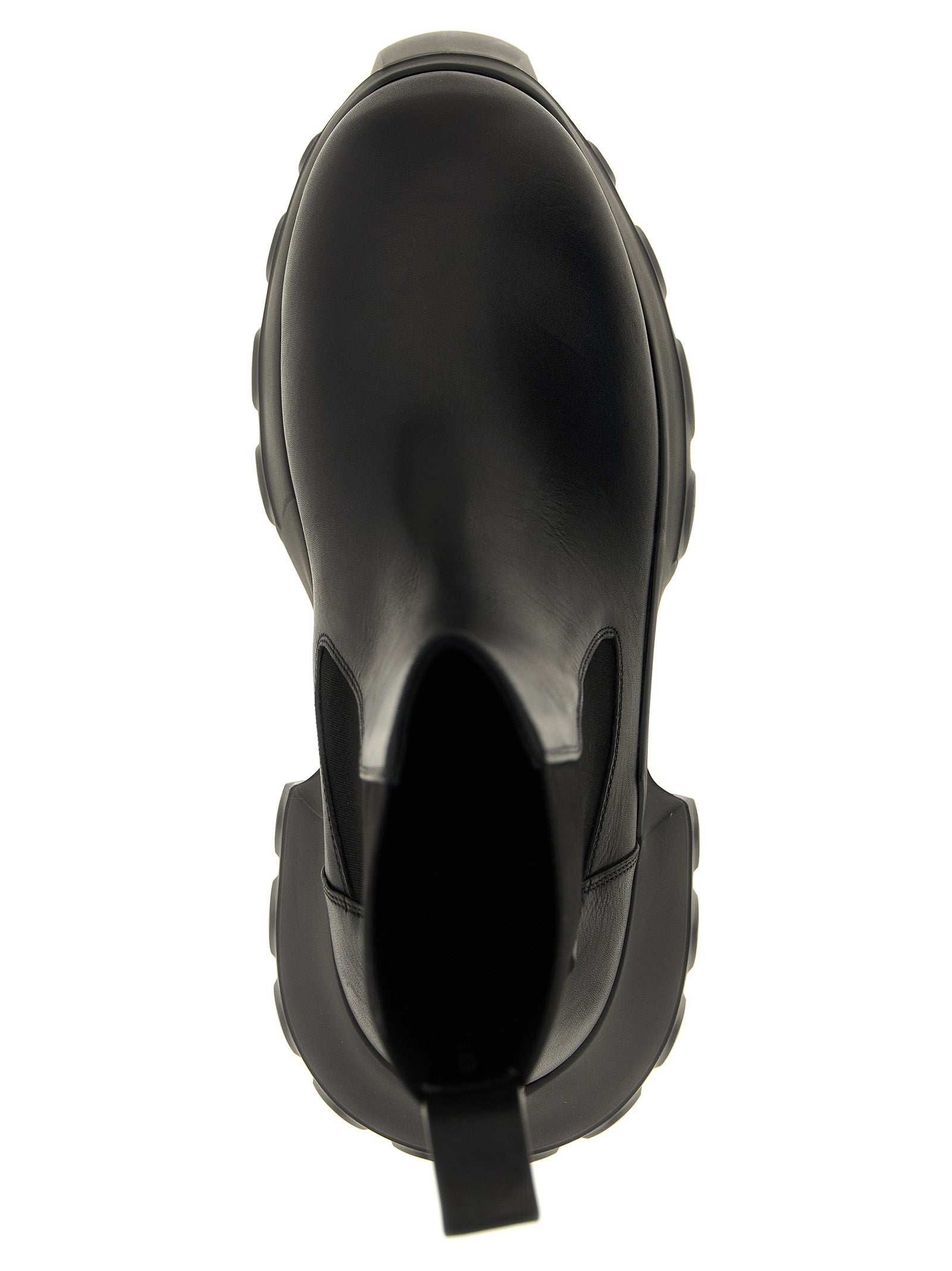 Rick Owens 'Beatle Mega Tractor' Ankle Boots