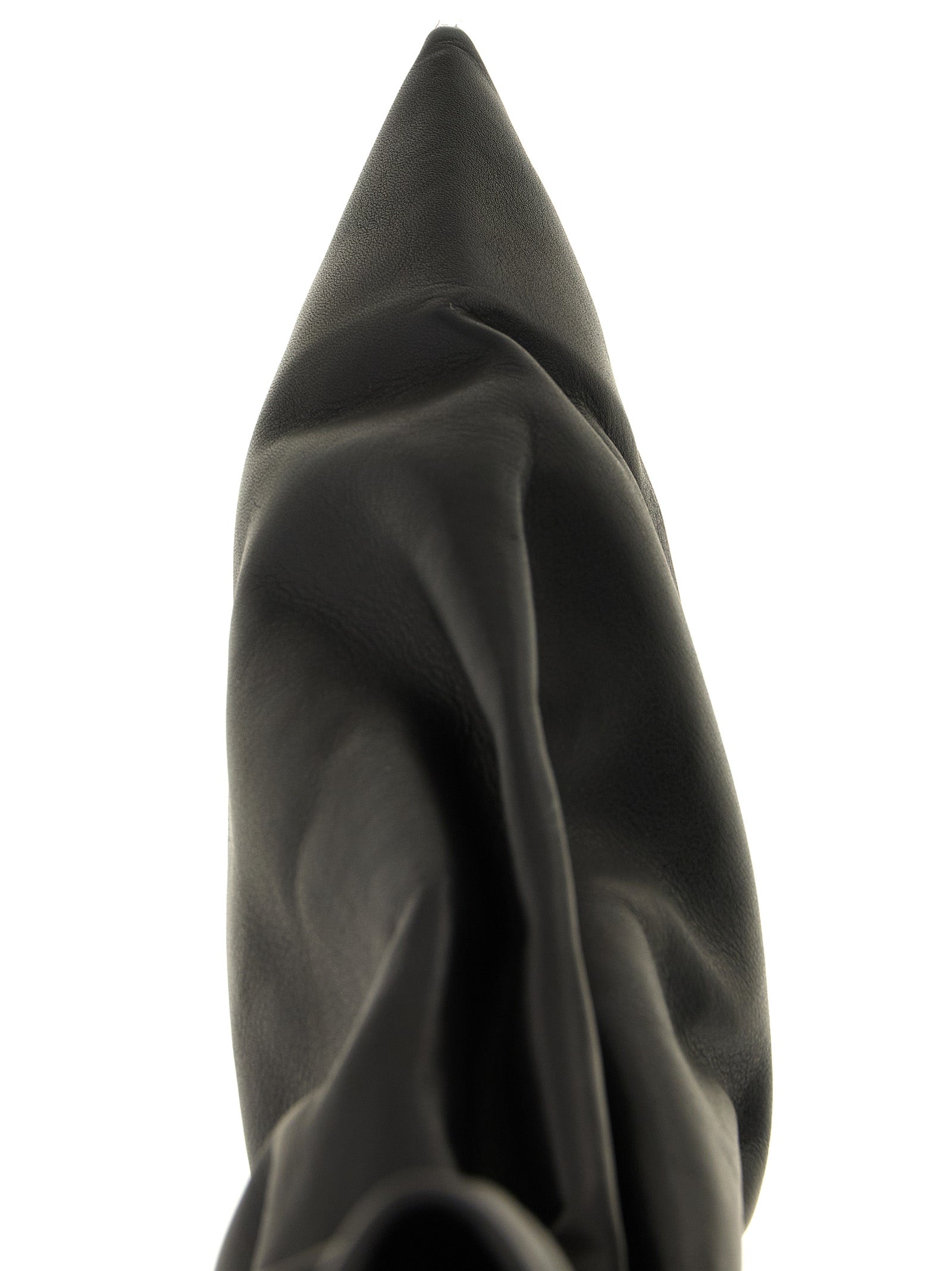Rick Owens 'Pull On Cuffed Taquito' Ankle Boots