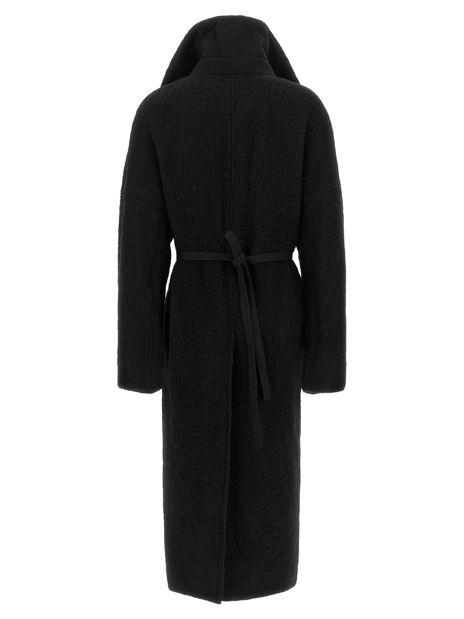 Rick Owens 'Dracucollar Belted' Coat