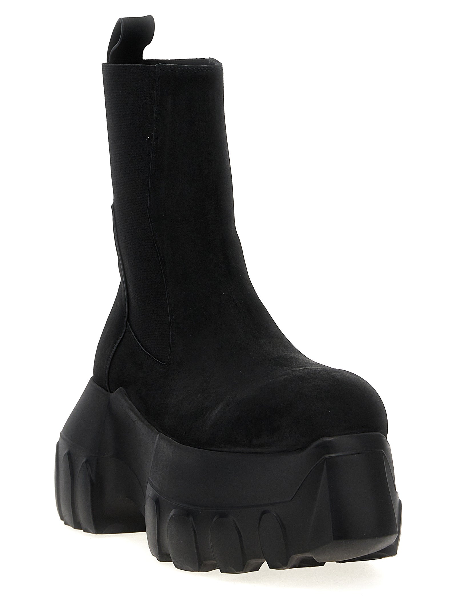 Rick Owens 'Beatle Mega Tractor' Ankle Boots