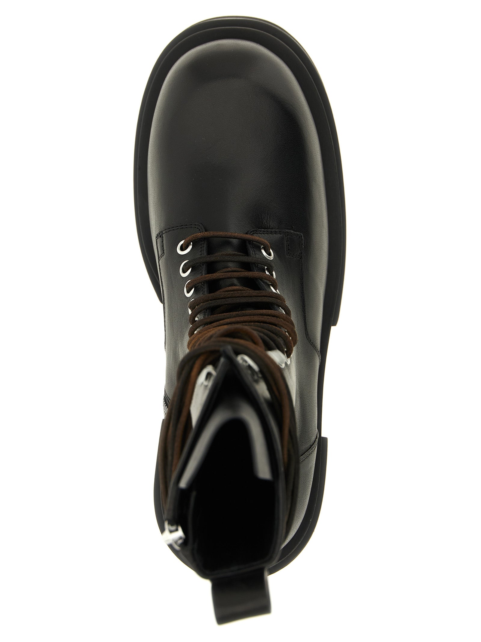 Rick Owens 'Lace Up Bogun' Combat Boots