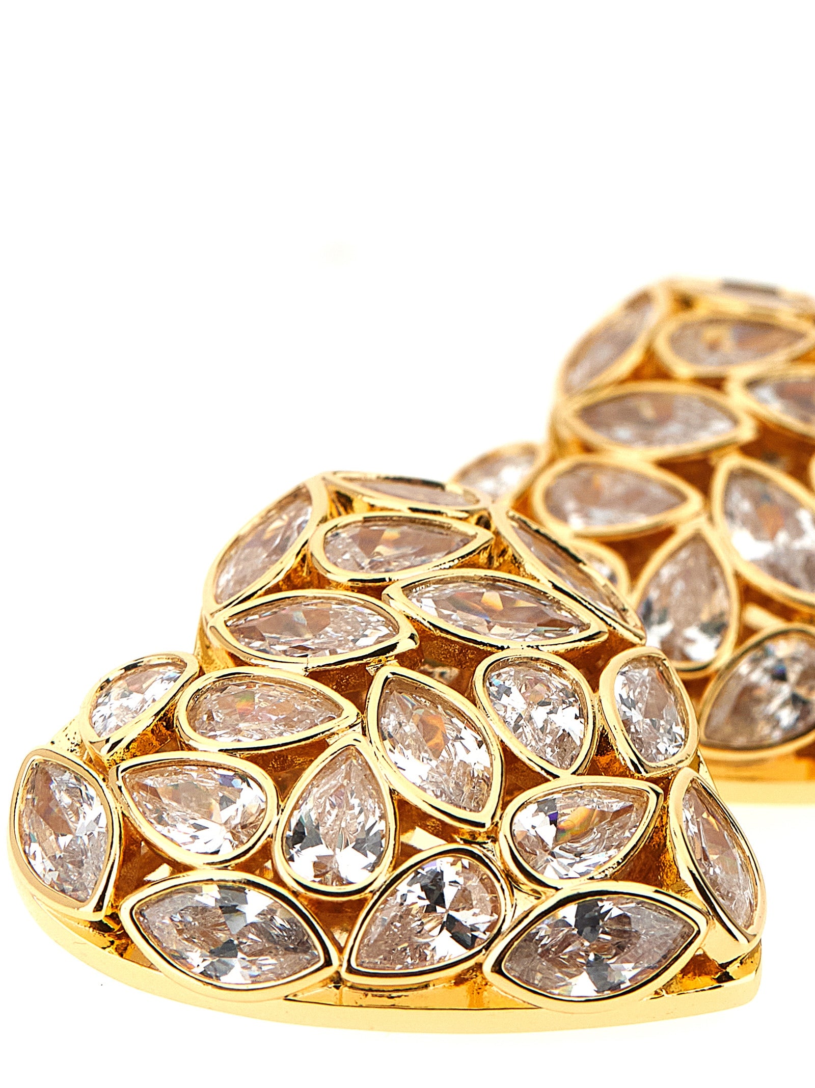 Self Portrait 'Embellished Heart' Earrings