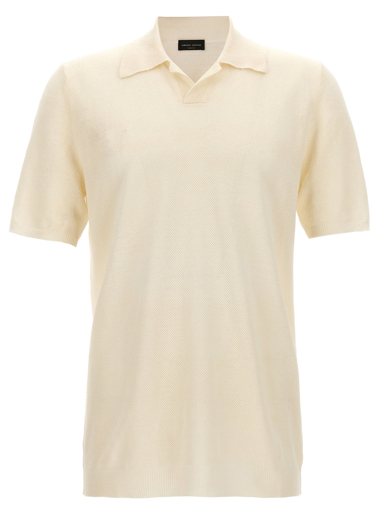 Roberto Collina Openwork Polo Shirt