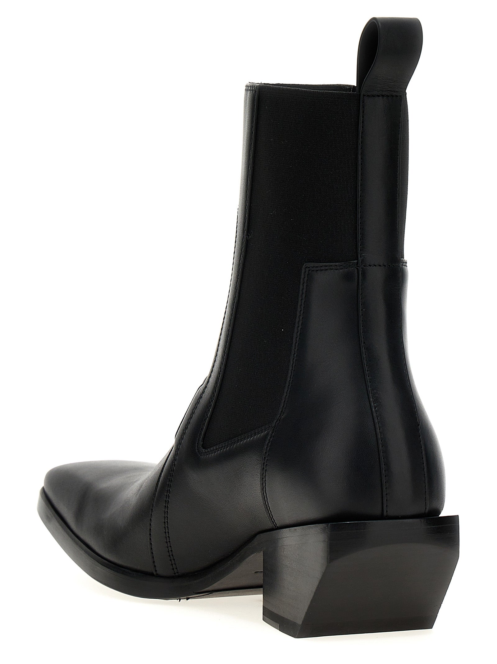 Rick Owens 'Heeled Silver' Boots