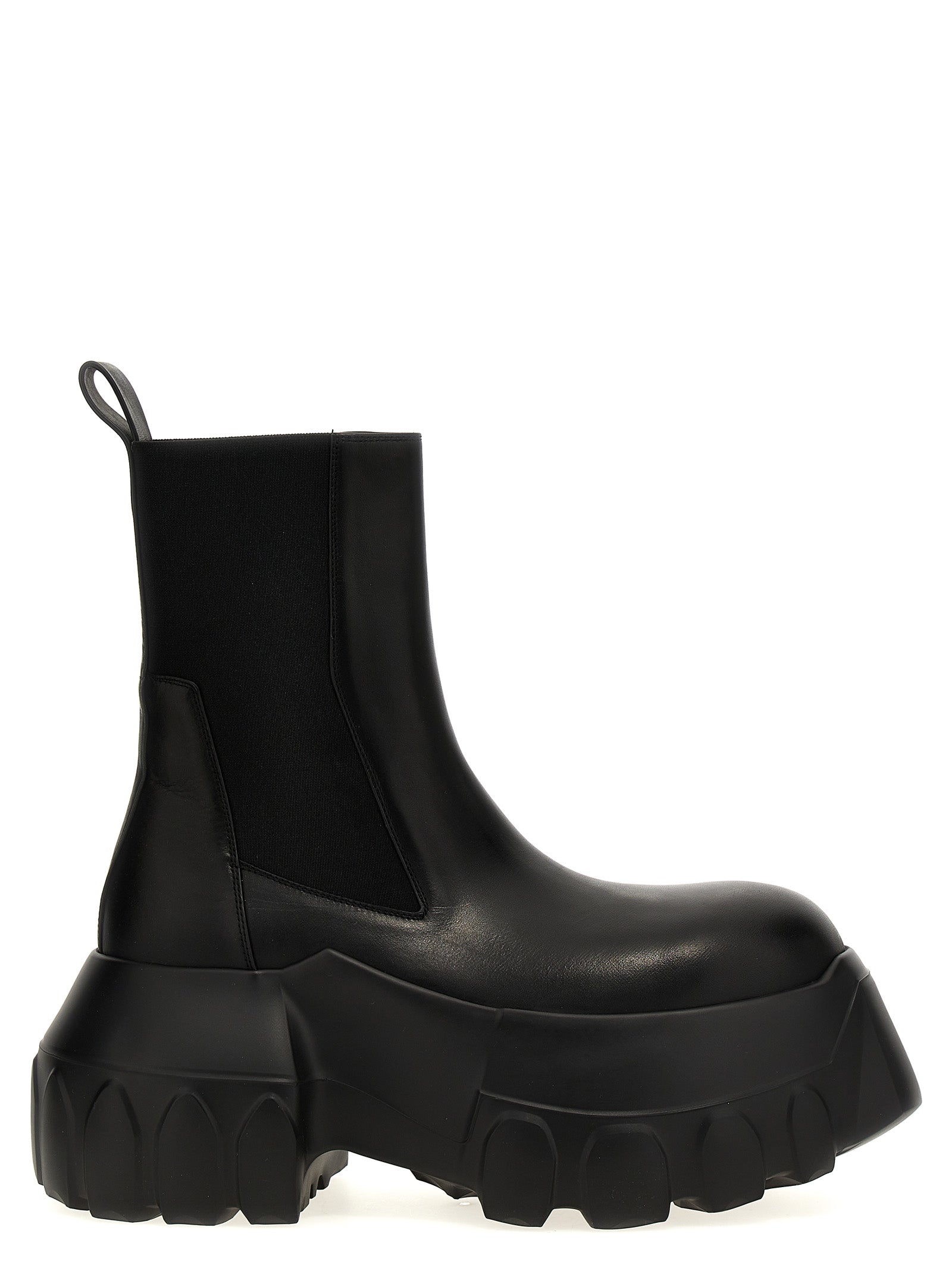 Rick Owens 'Beatle Mega Tractor' Ankle Boots