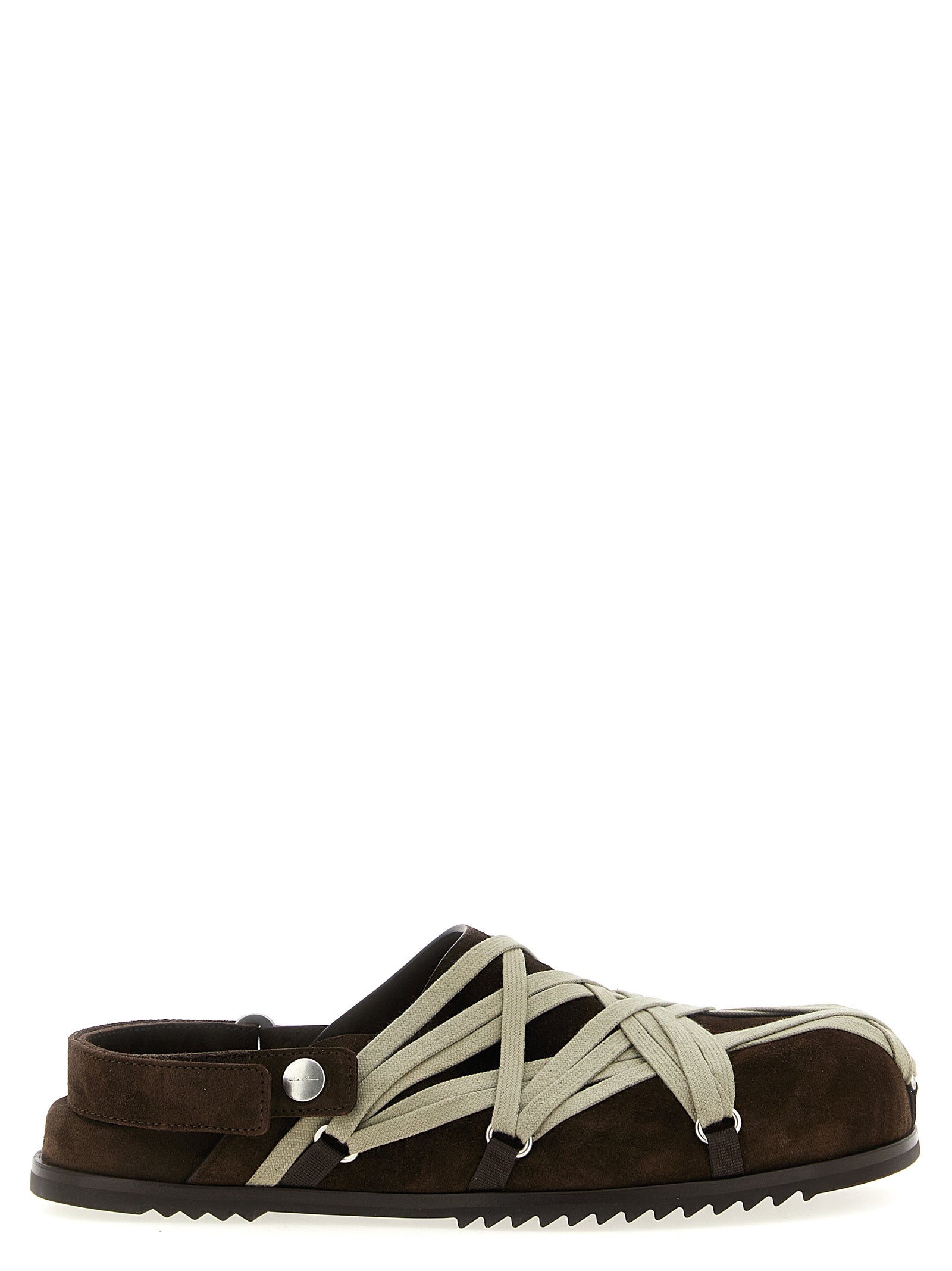 Rick Owens 'Megalace Mule Granola' Sabots