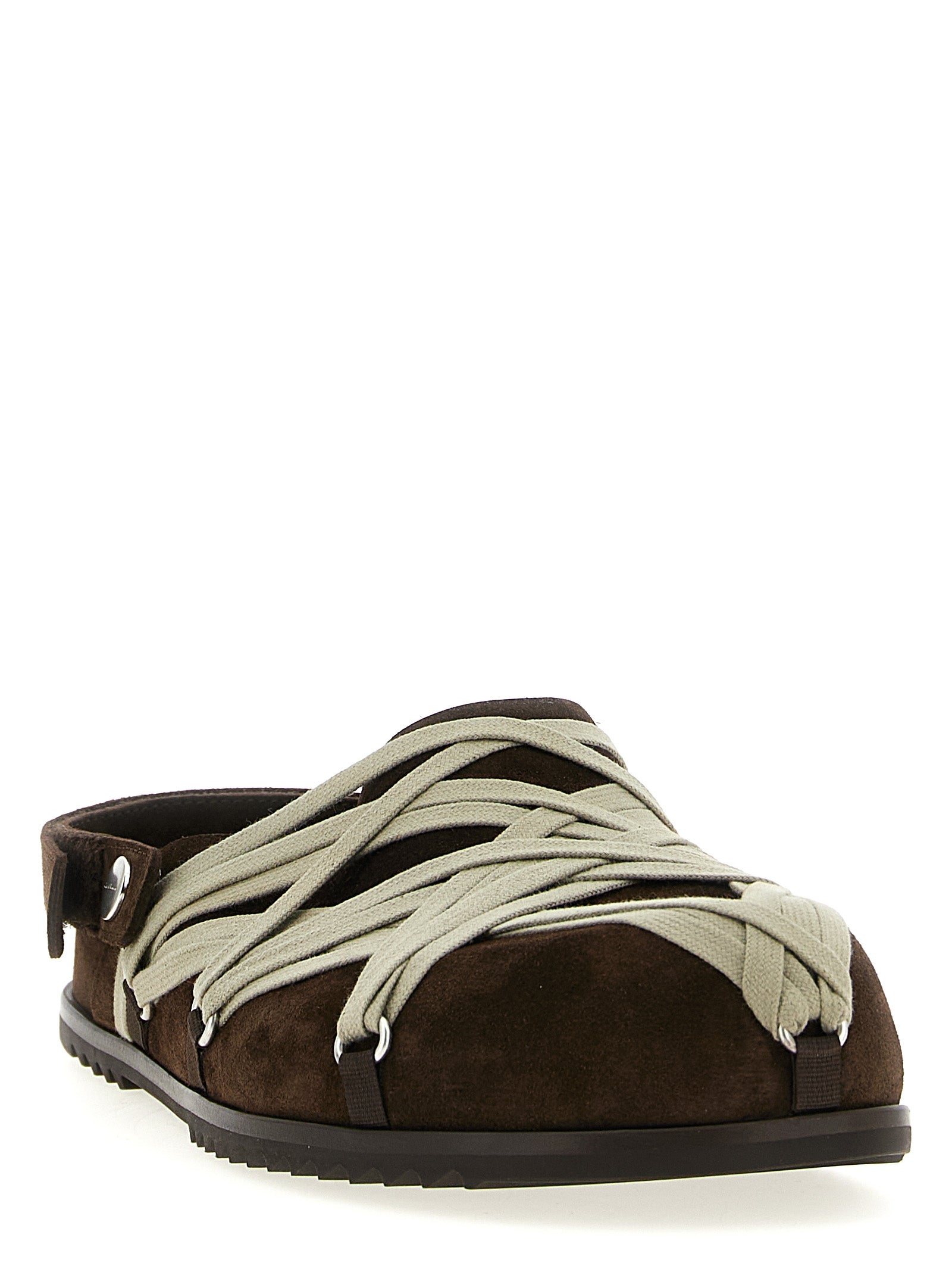 Rick Owens 'Megalace Mule Granola' Sabots