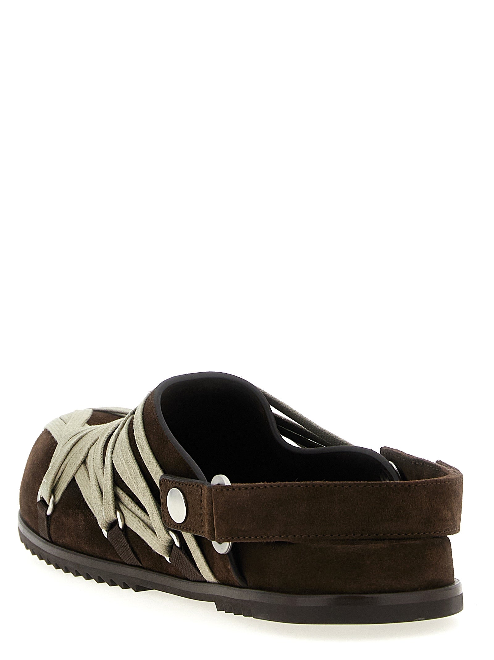 Rick Owens 'Megalace Mule Granola' Sabots