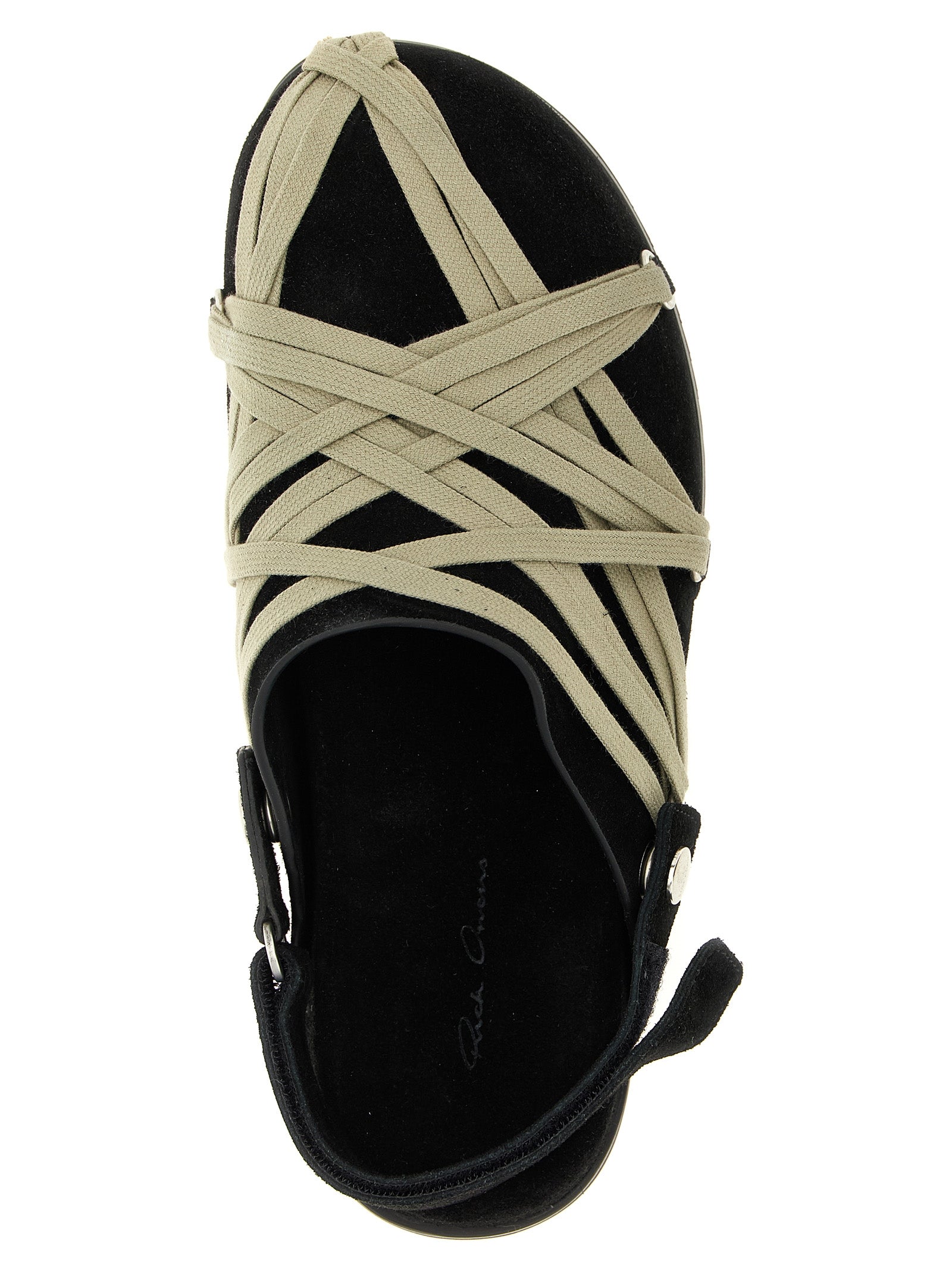 Rick Owens 'Megalace Mule Granola' Sabots