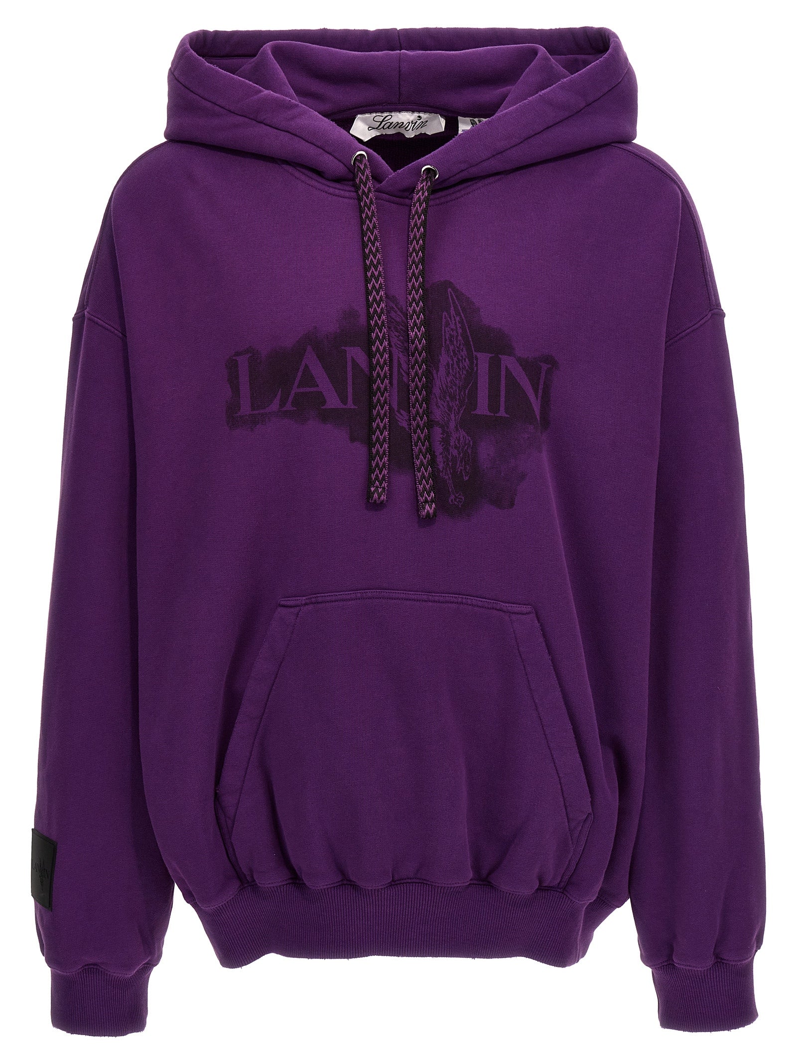 Lanvin Logo Print Hoodie