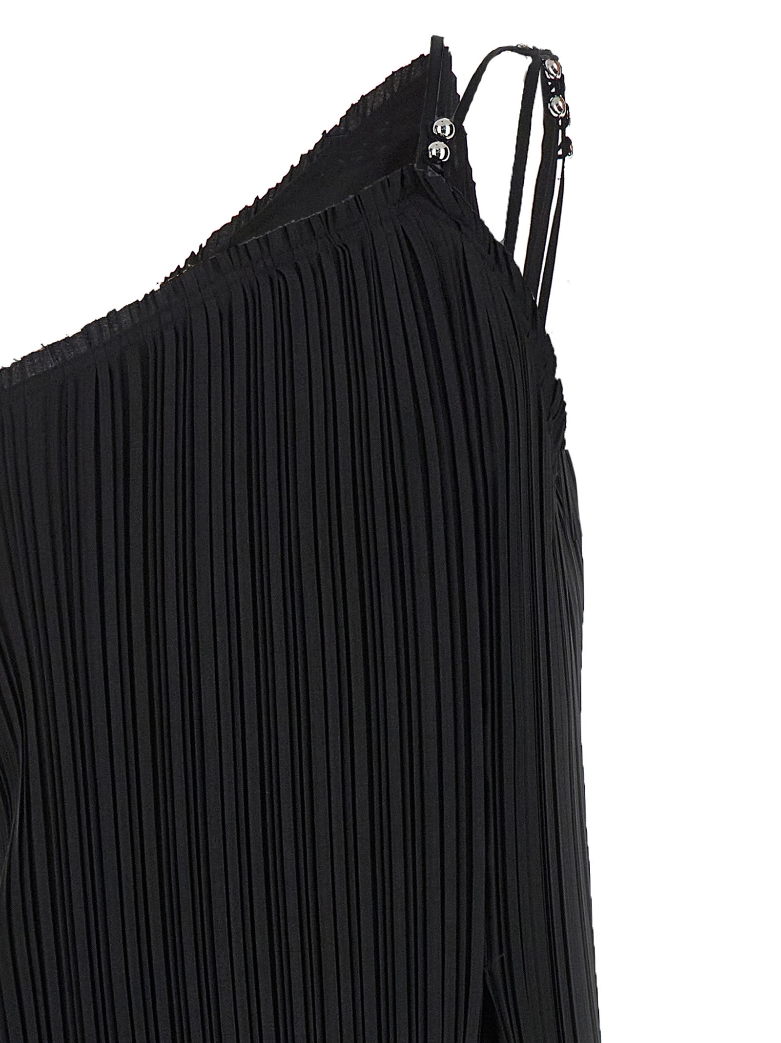 Lanvin Long Pleated Dress