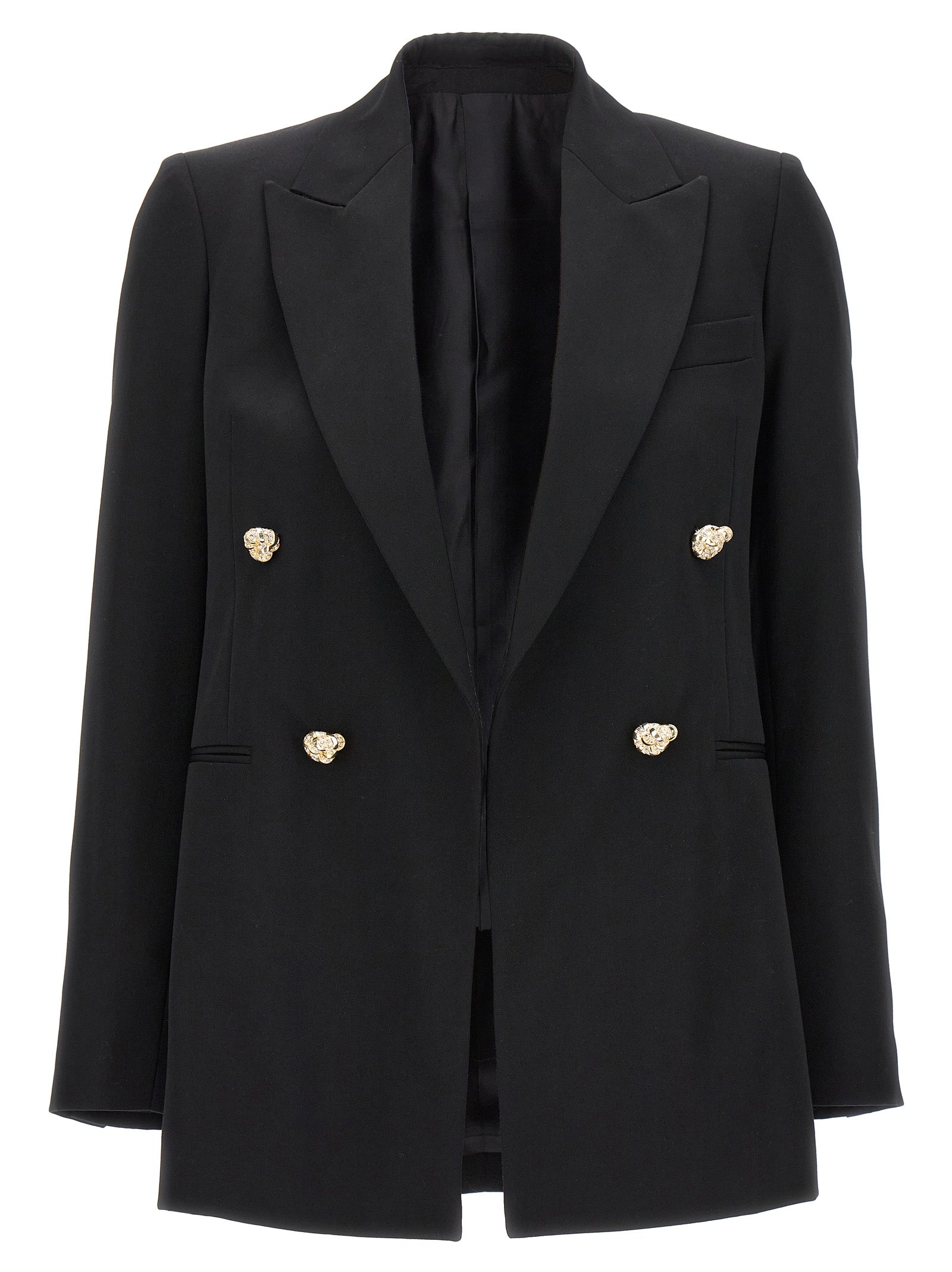 Lanvin Double Breast Jewel Buttons Blazer Jacket