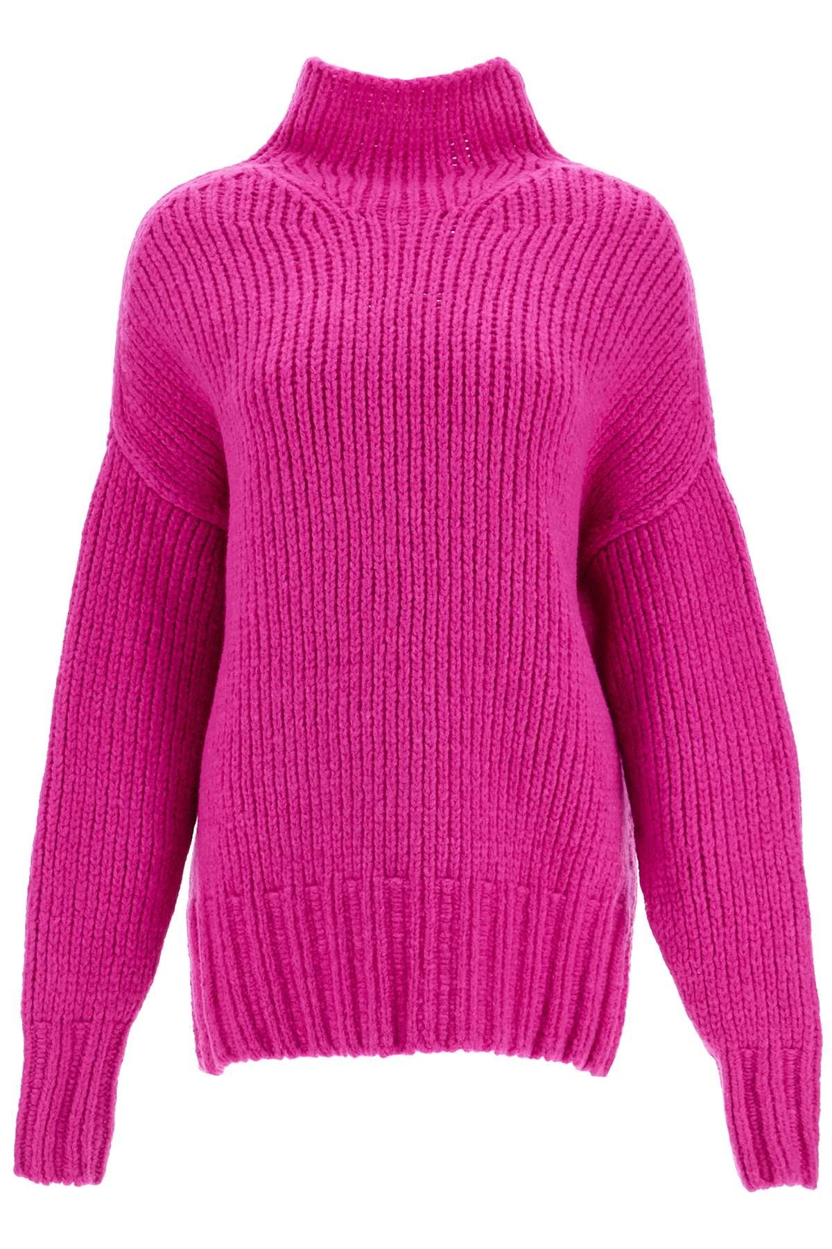 Lanvin High-Neck Wool Sweater