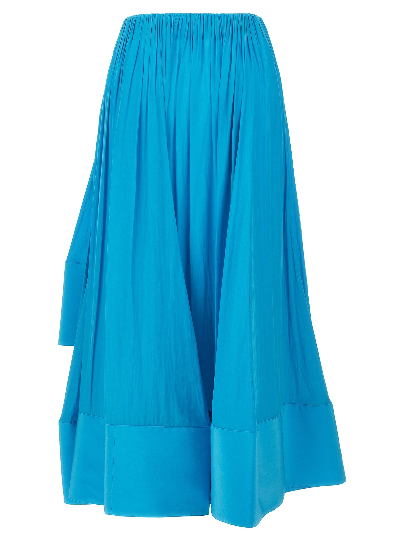 Lanvin Asymmetrical Midi Skirt