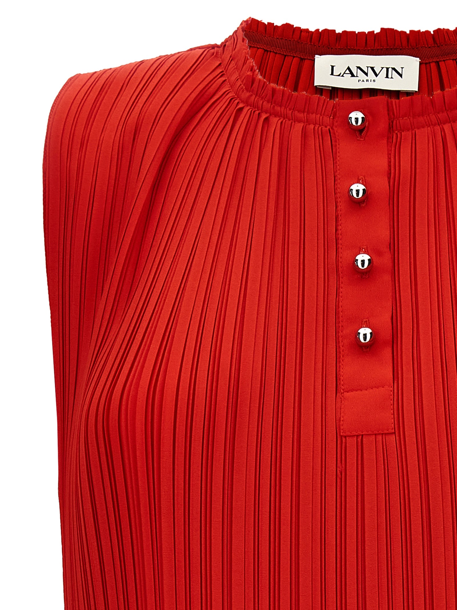 Lanvin Pleated Top