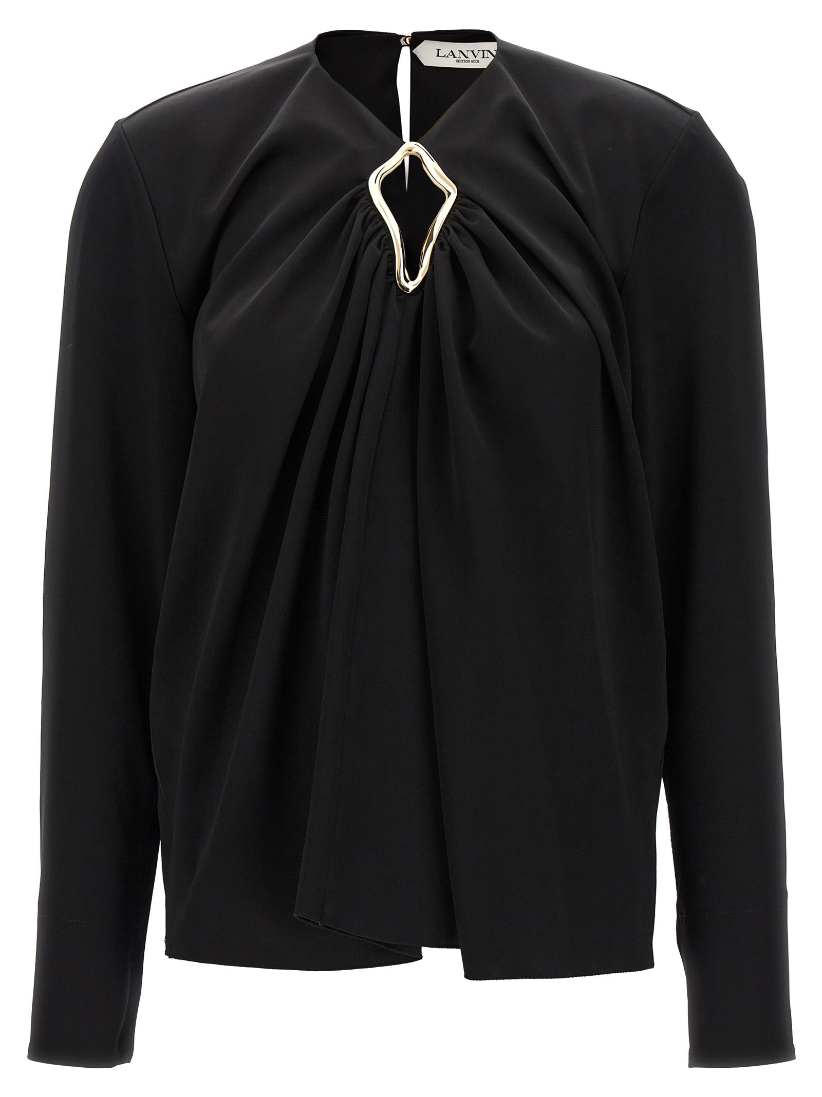 Lanvin Metallic Detail Blouse