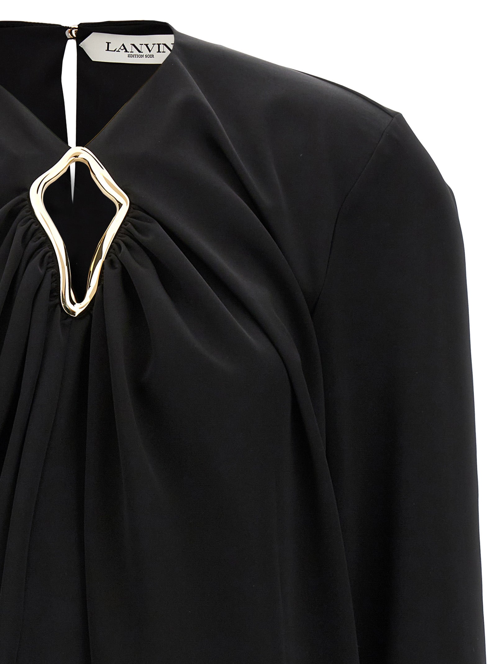 Lanvin Metallic Detail Blouse