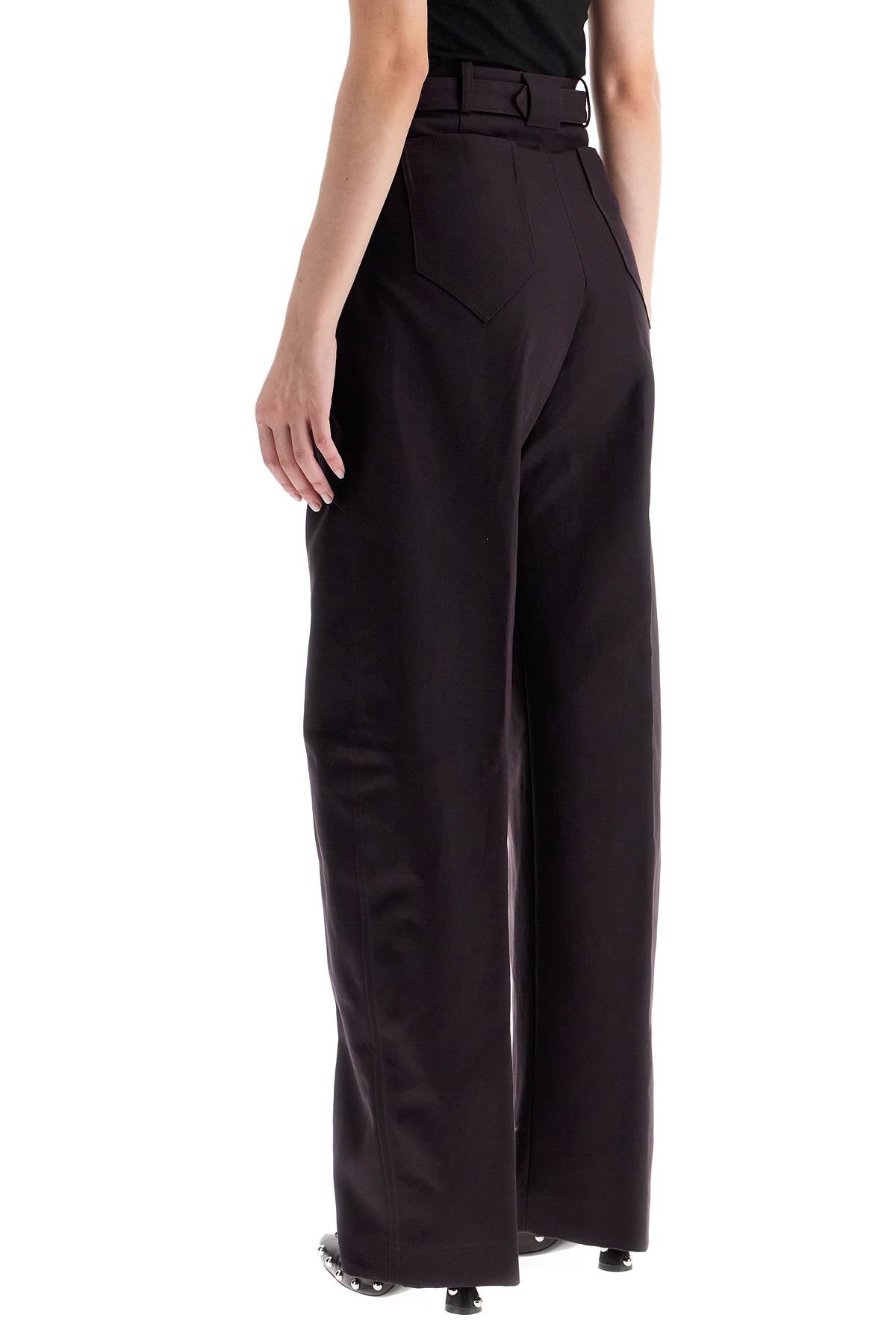 Lanvin Balloon Canvas Pants For A