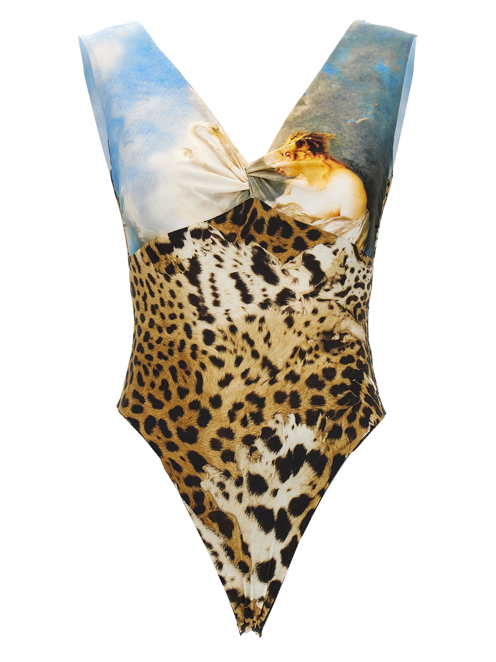 Roberto Cavalli 'Wild Leda' Reversible Inner Swimsuit