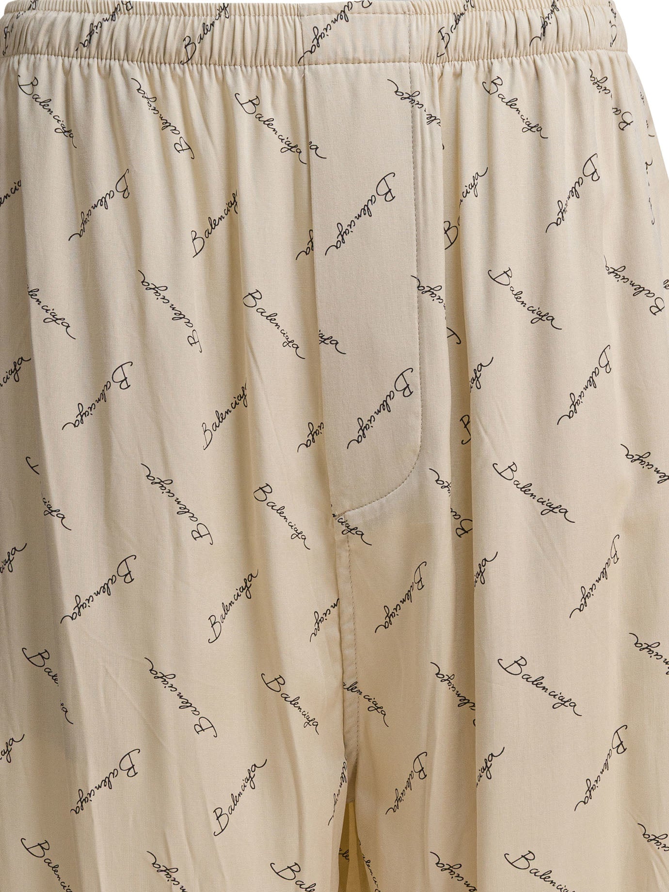 Balenciaga Pants With Logo