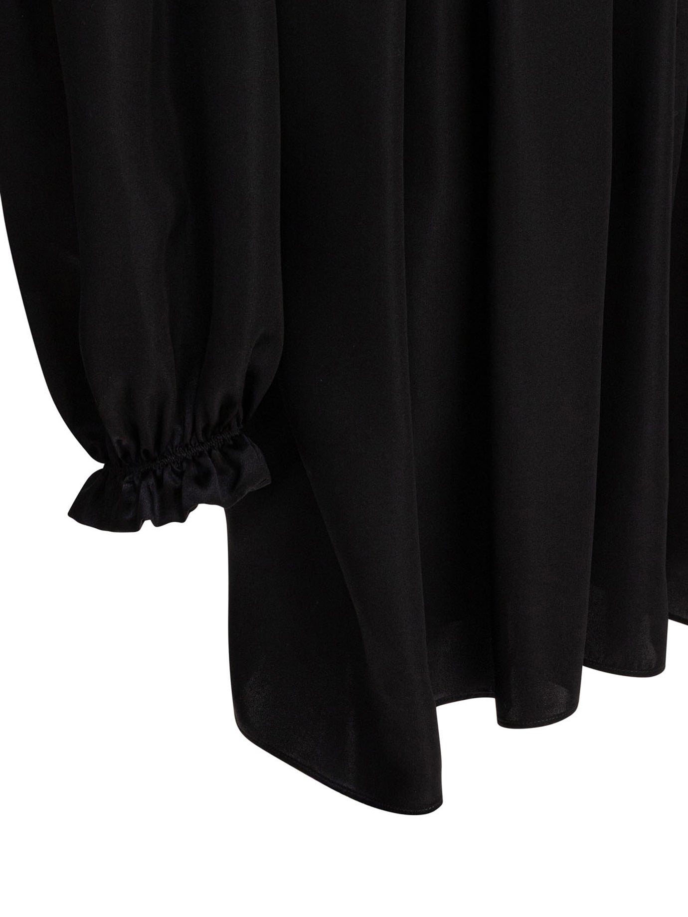 Balenciaga Lace-Up Blouse