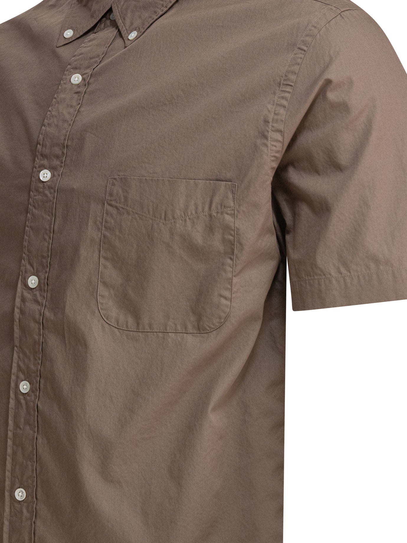 Beams Plus Shirt With Button-Down Collar