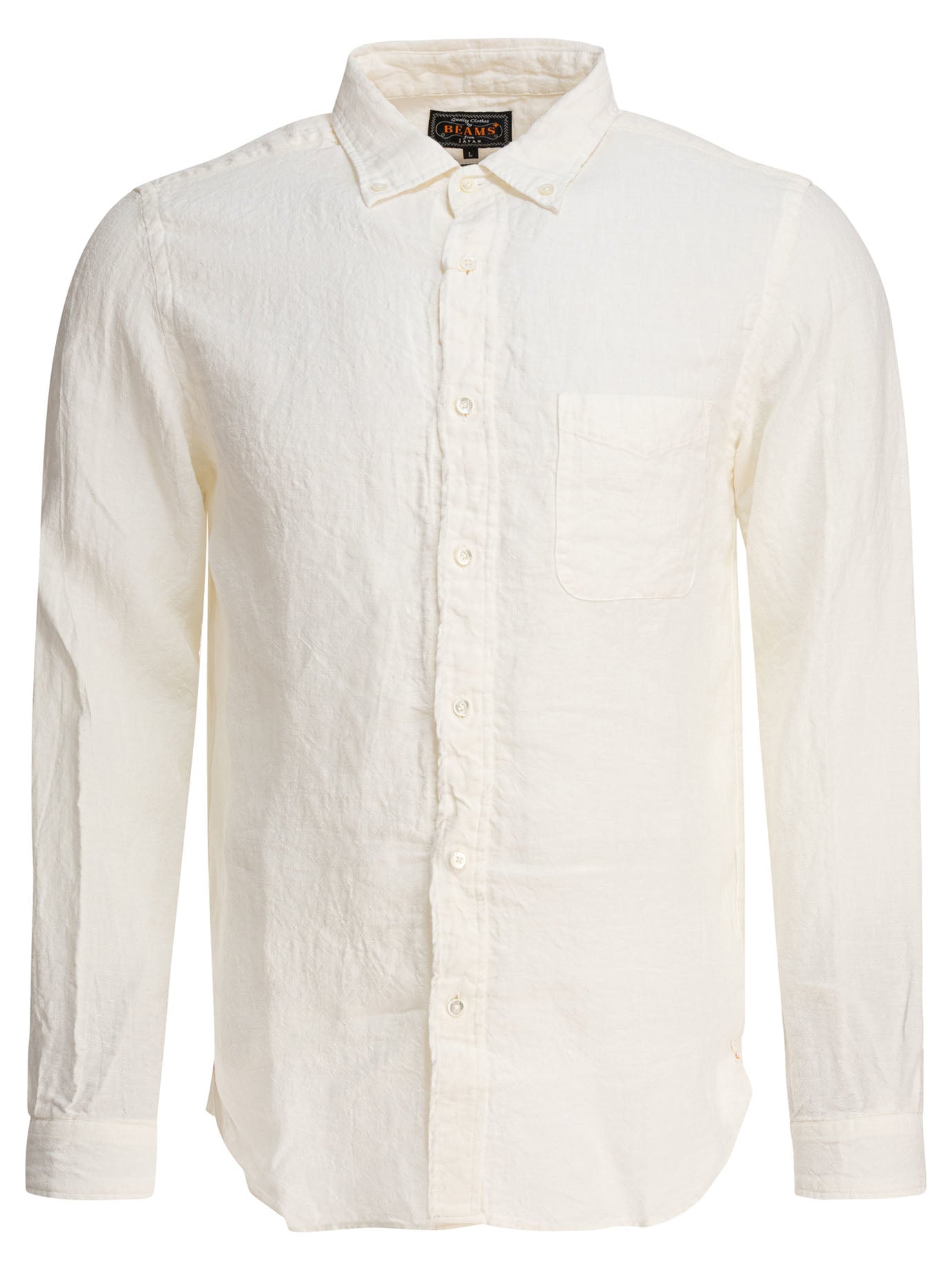 Beams Plus Linen Solid Shirt