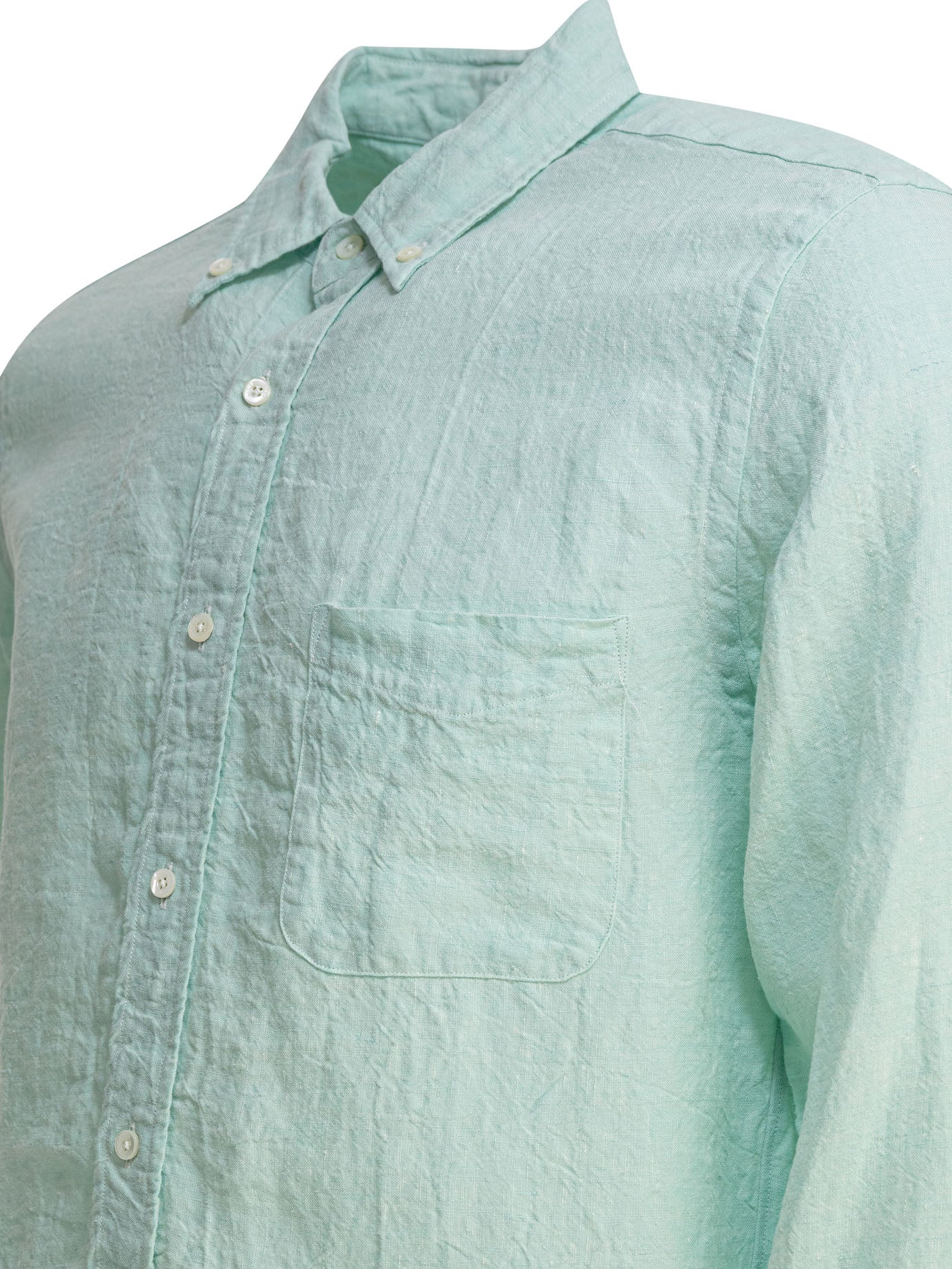 Beams Plus Linen Solid Shirt