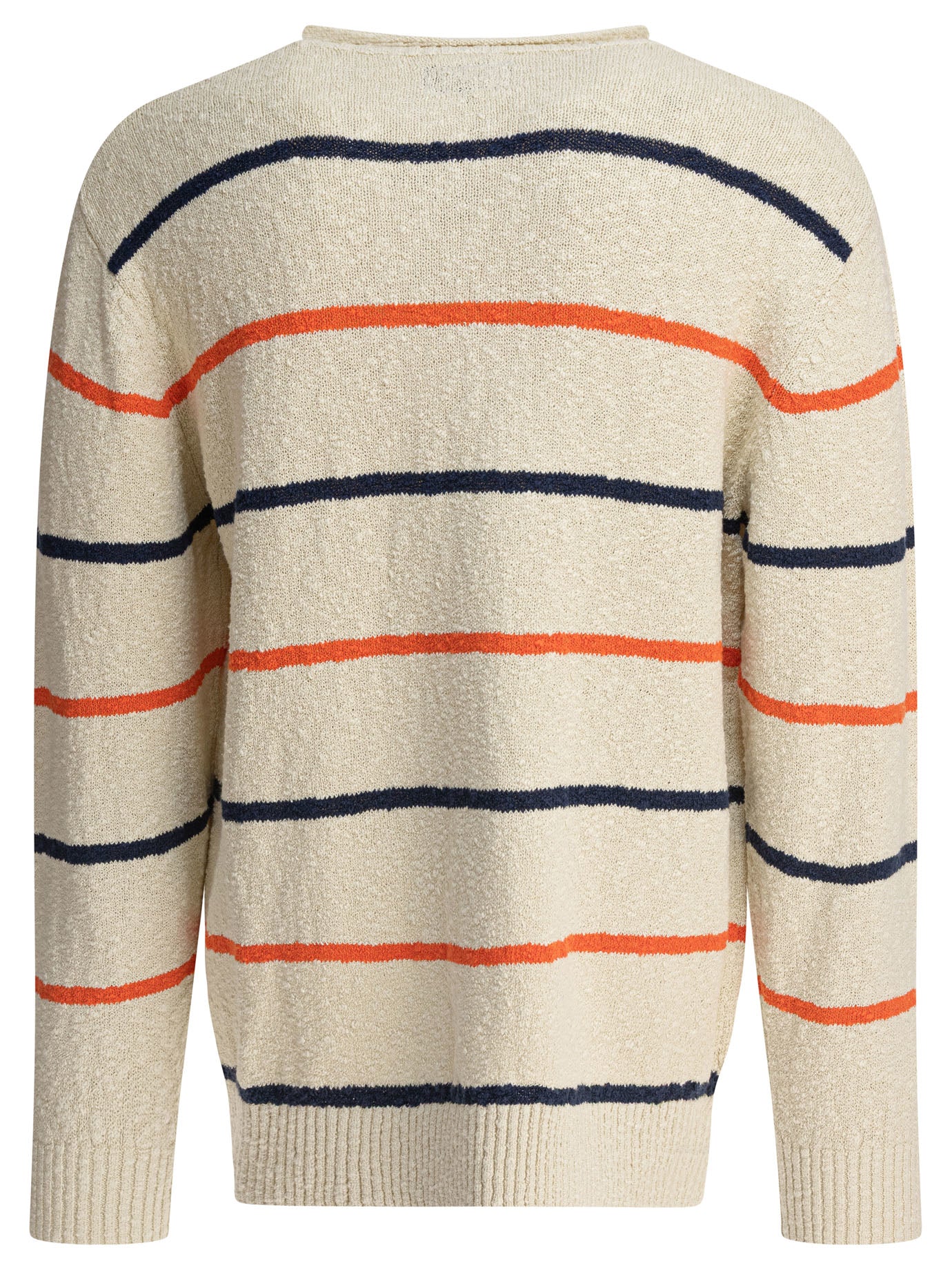 Beams Plus Striped Crewneck Sweater